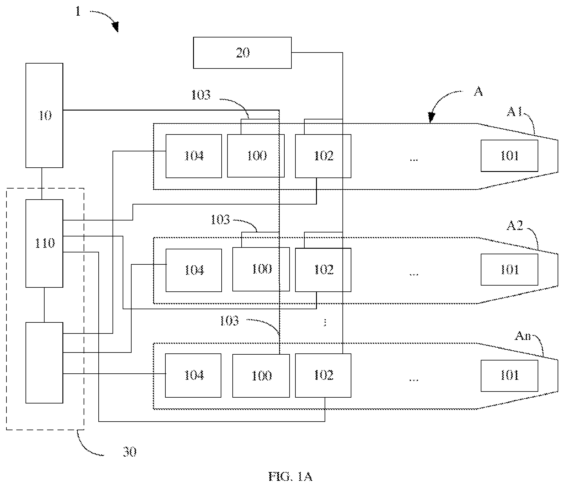 Patent US12098627 Figure 1 – Turbine fracturing system, controlling method thereof, controlling apparatus and storage medium