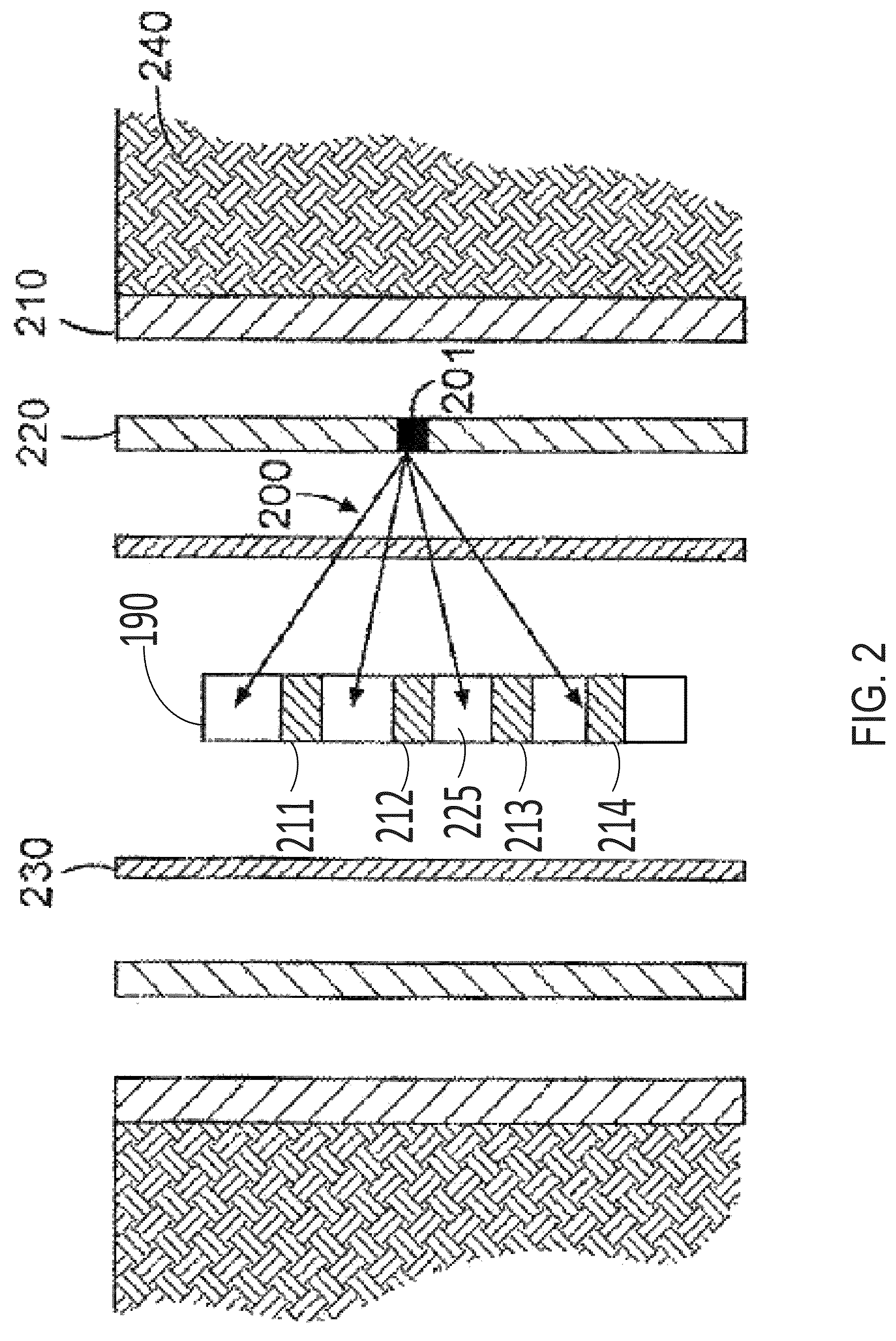 Patent US12098630 Figure 3 – Movement noise suppression in a moving array for downhole leakage localization