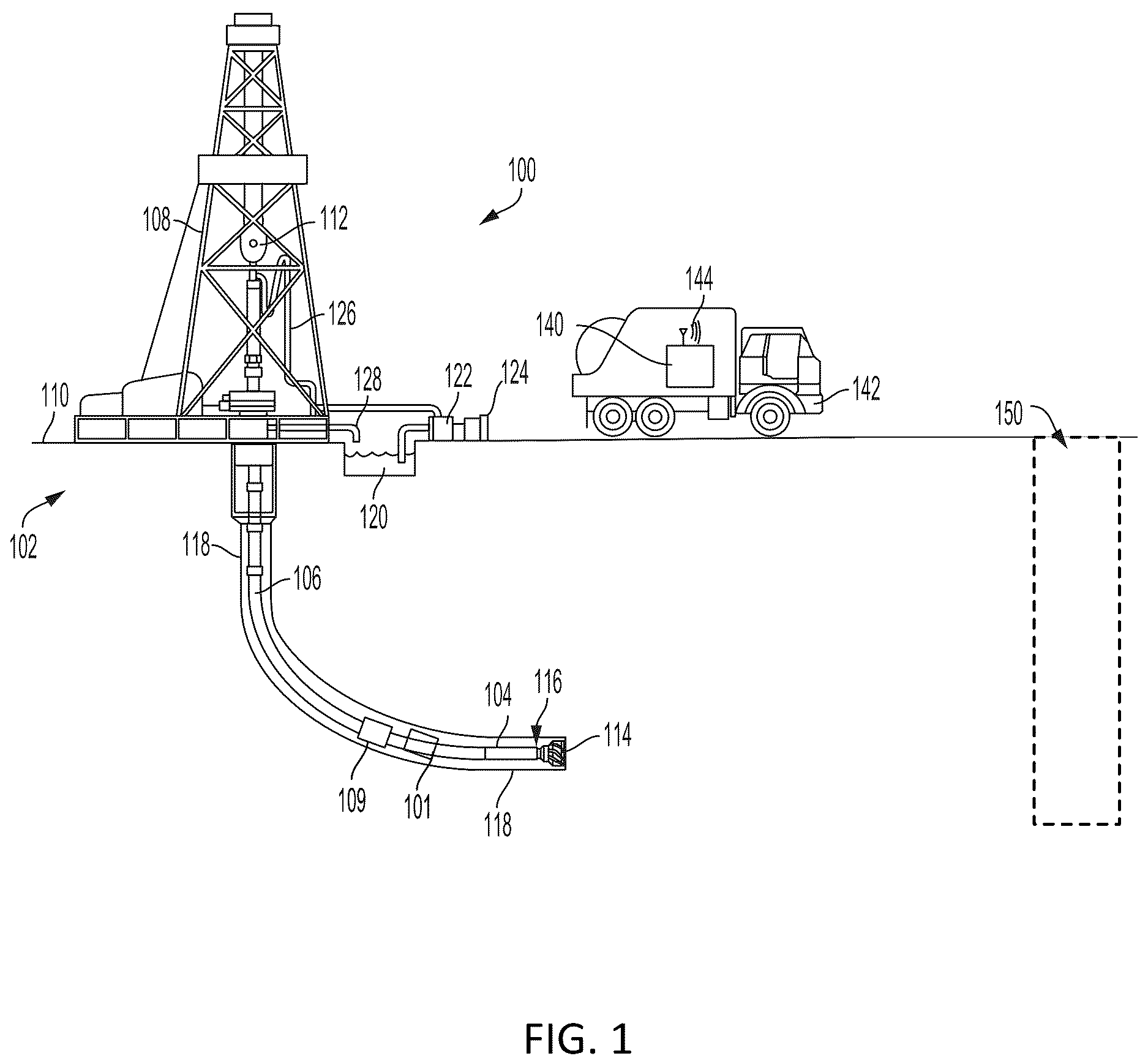 Patent US12098631 — Process-mining software for generating a process flow for forming a wellbore — Figure 1