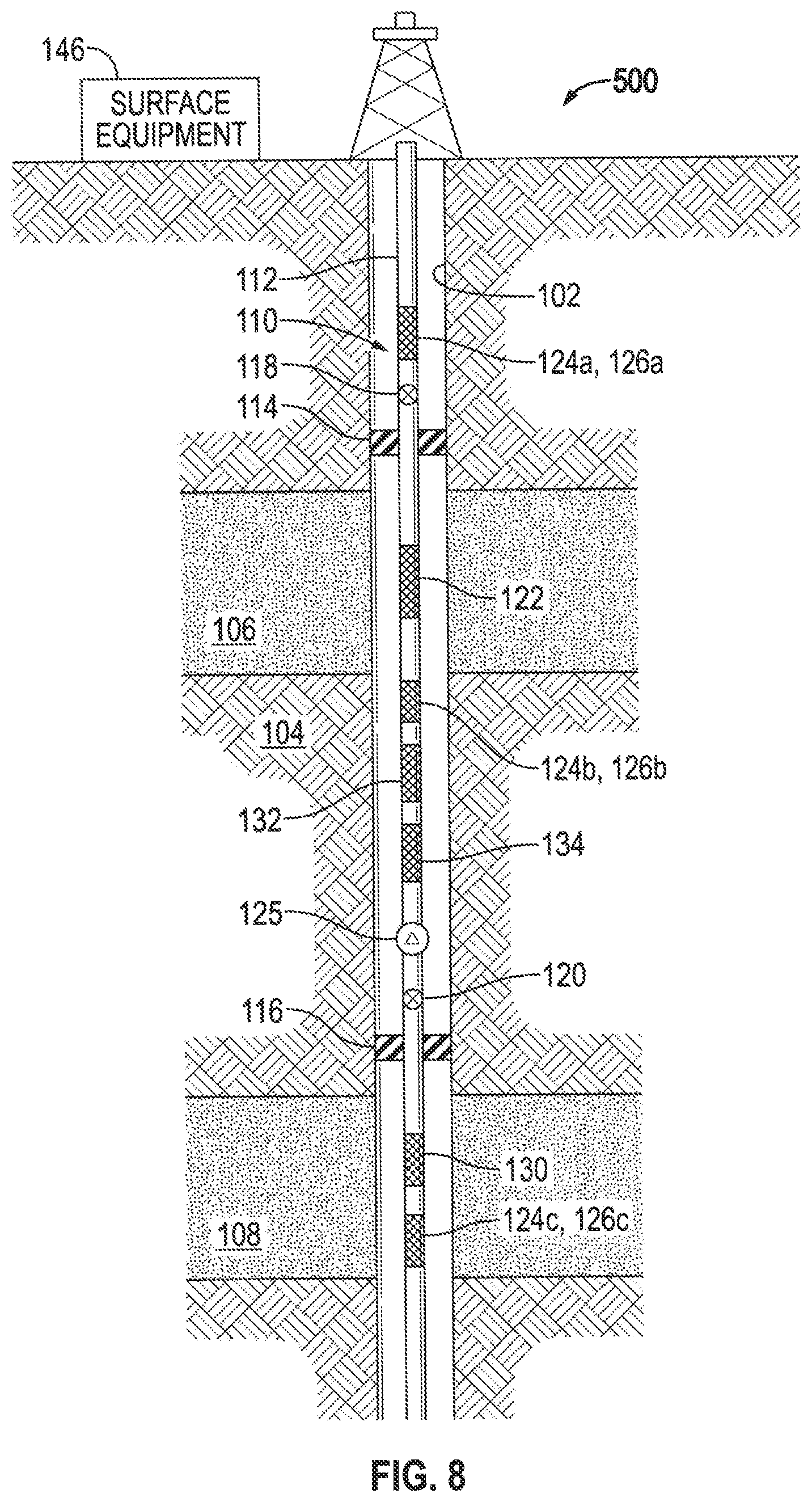 Patent US12098633 Figure 8 – Method and system for automated multi-zone downhole closed loop reservoir testing