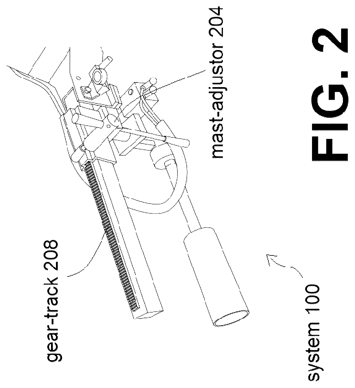 Patent US12098634 Figure 2 – Concrete coring system and method