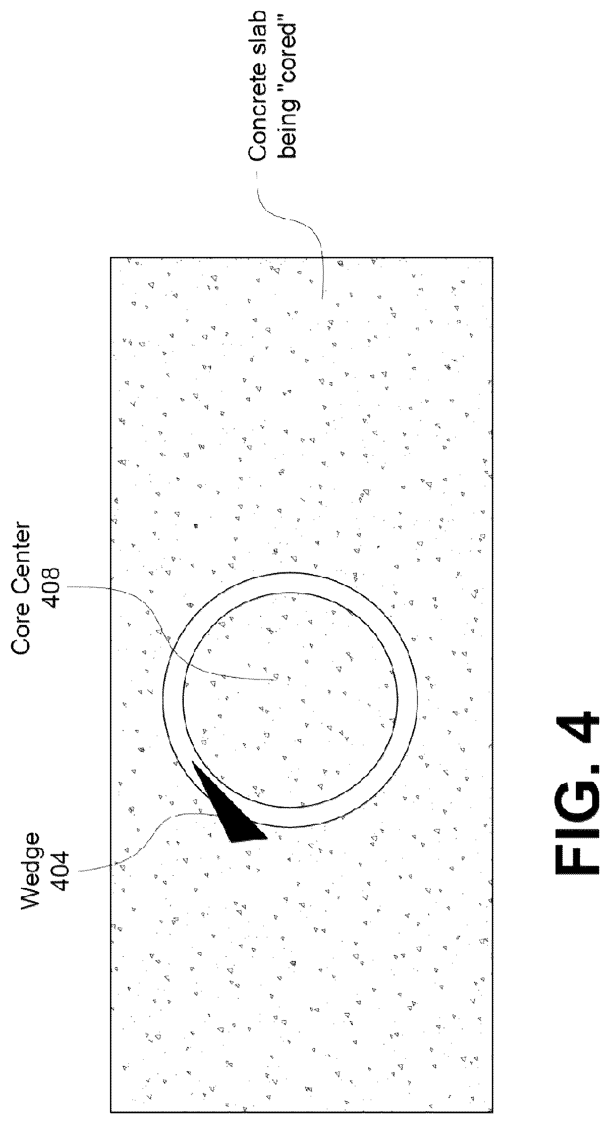 Patent US12098634 Figure 4 – Concrete coring system and method