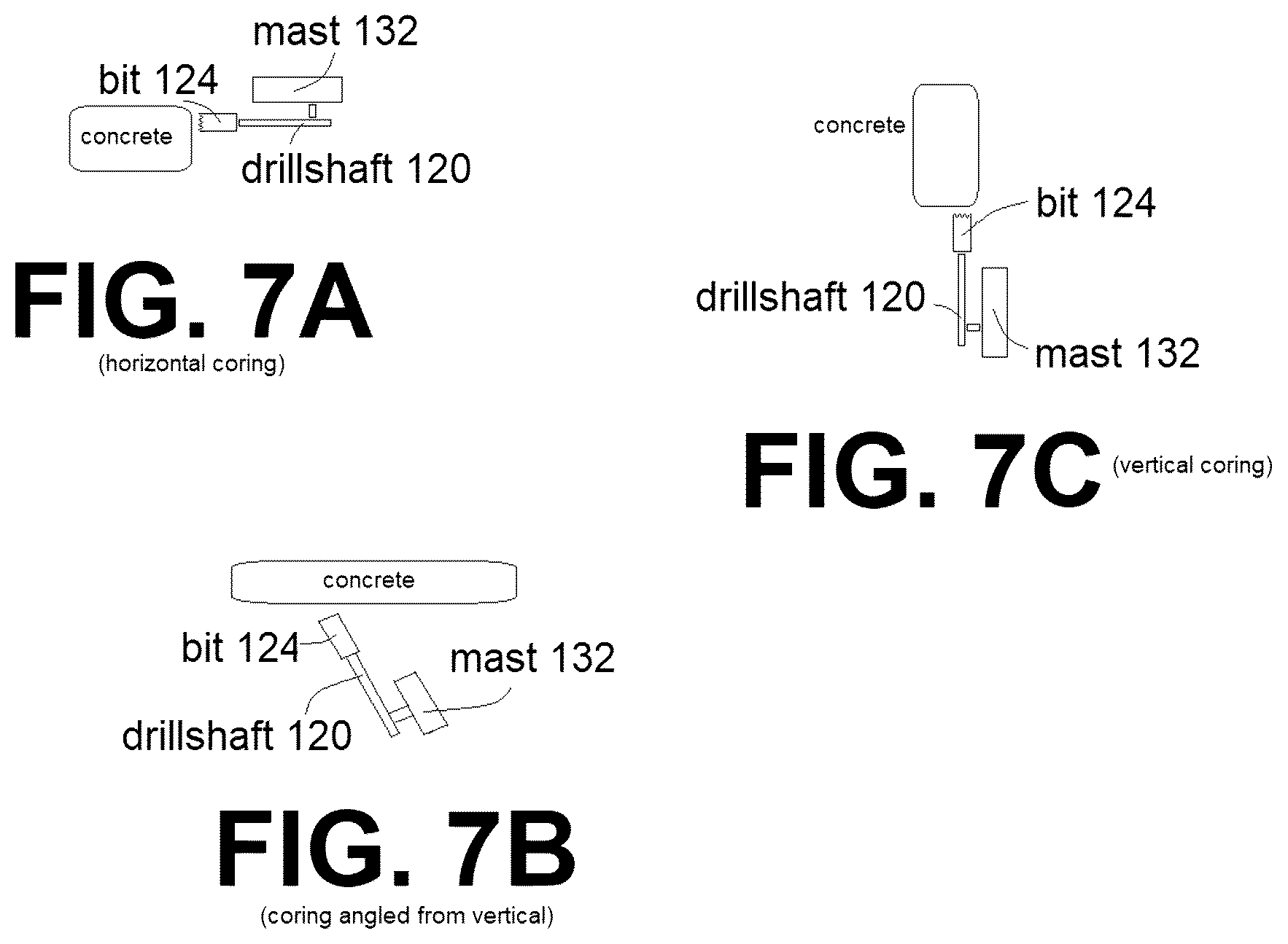 Patent US12098634 Figure 9 – Concrete coring system and method