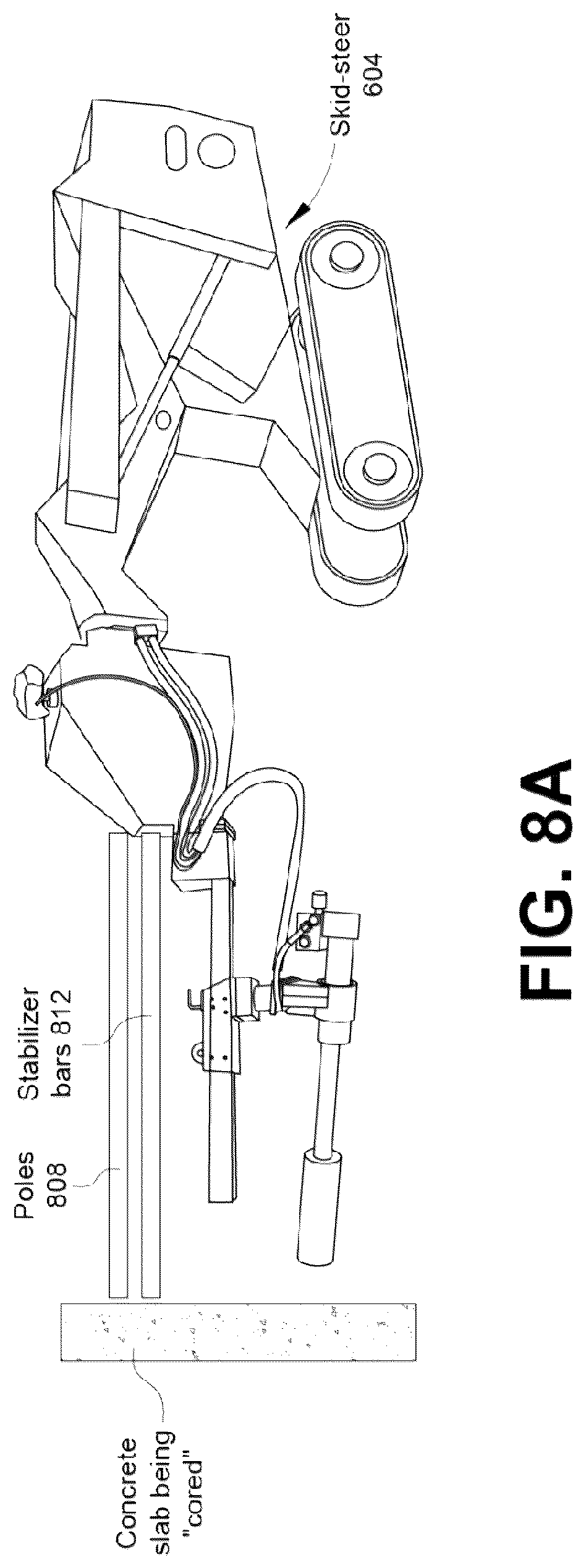 Patent US12098634 Figure 11 – Concrete coring system and method
