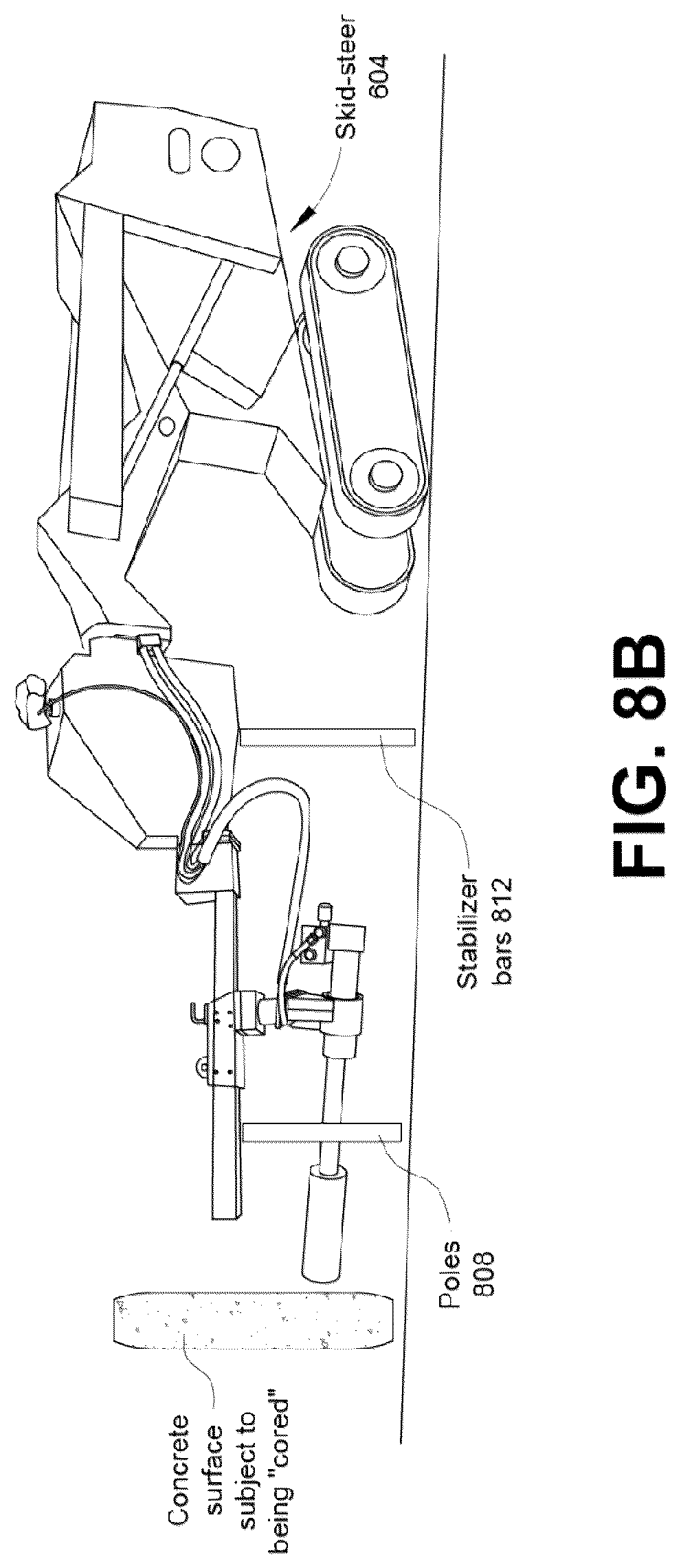 Patent US12098634 Figure 12 – Concrete coring system and method