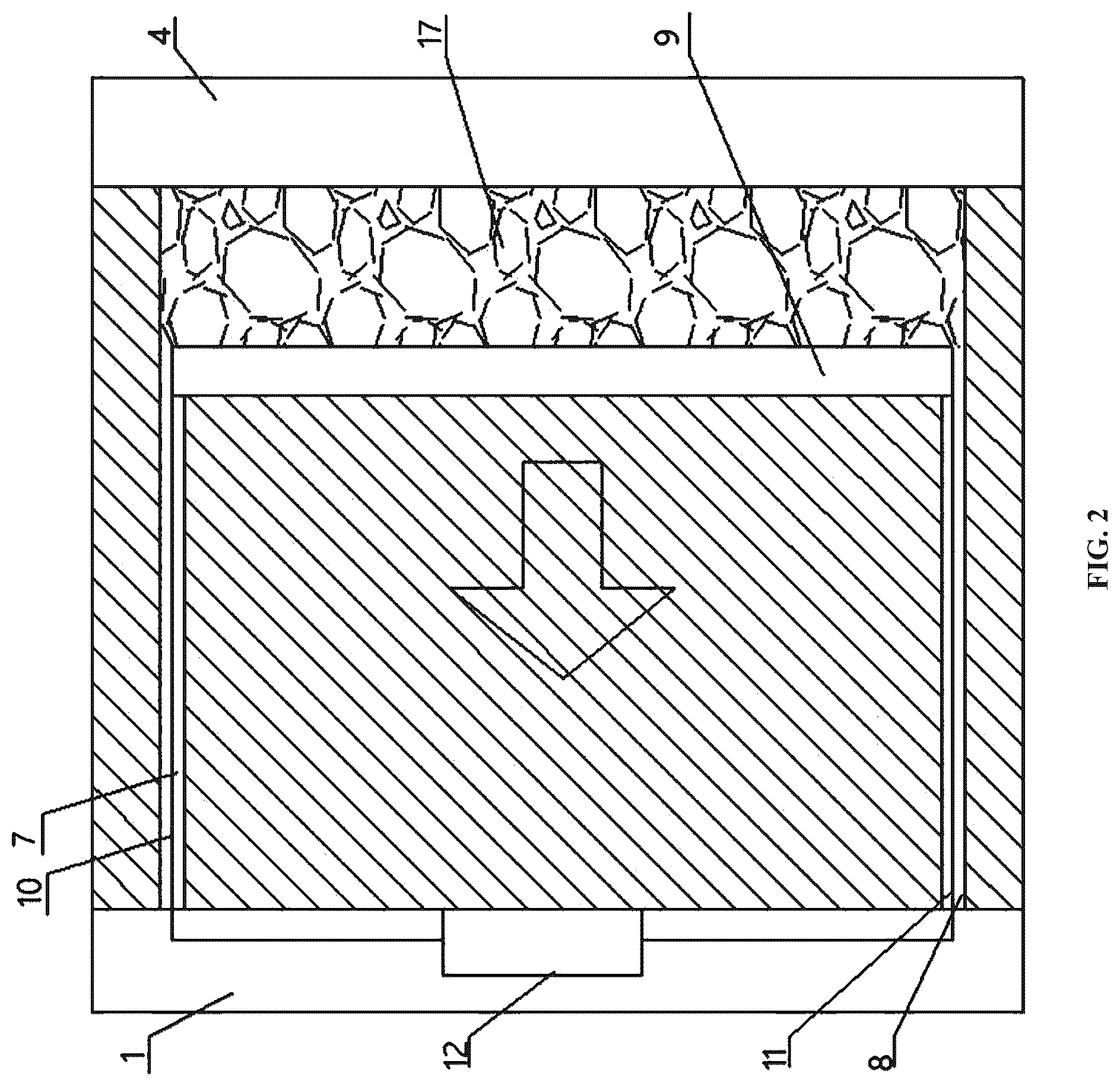 Patent US12098638 Figure 2 – Method and system for coalbed permeability-enhancement induced by pressure-relief with mining a extremely thin slice