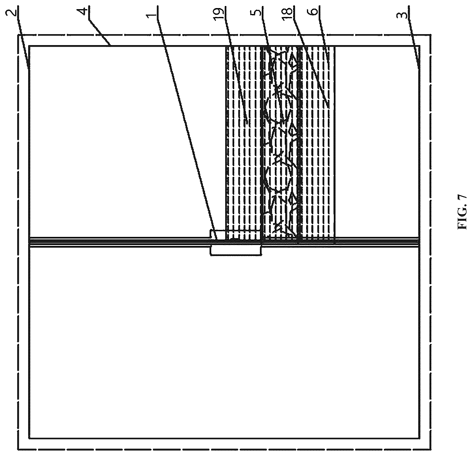 Patent US12098638 Figure 7 – Method and system for coalbed permeability-enhancement induced by pressure-relief with mining a extremely thin slice