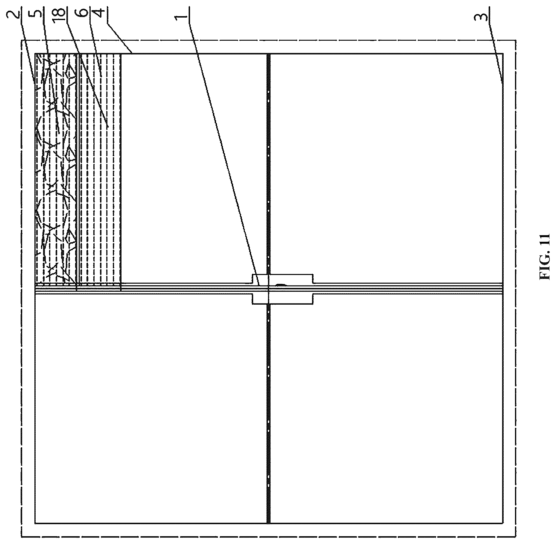 Patent US12098638 Figure 11 – Method and system for coalbed permeability-enhancement induced by pressure-relief with mining a extremely thin slice