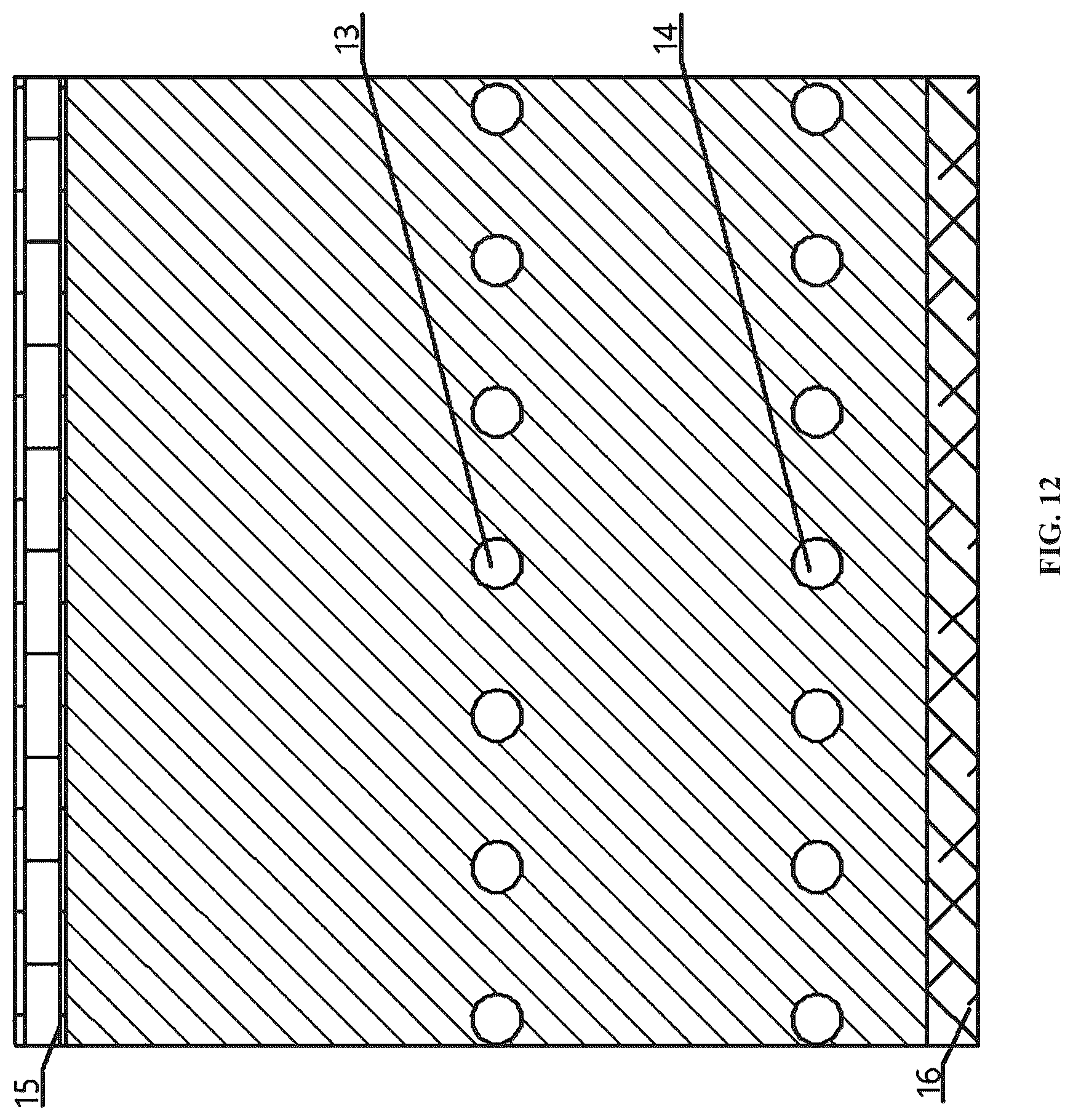 Patent US12098638 Figure 12 – Method and system for coalbed permeability-enhancement induced by pressure-relief with mining a extremely thin slice