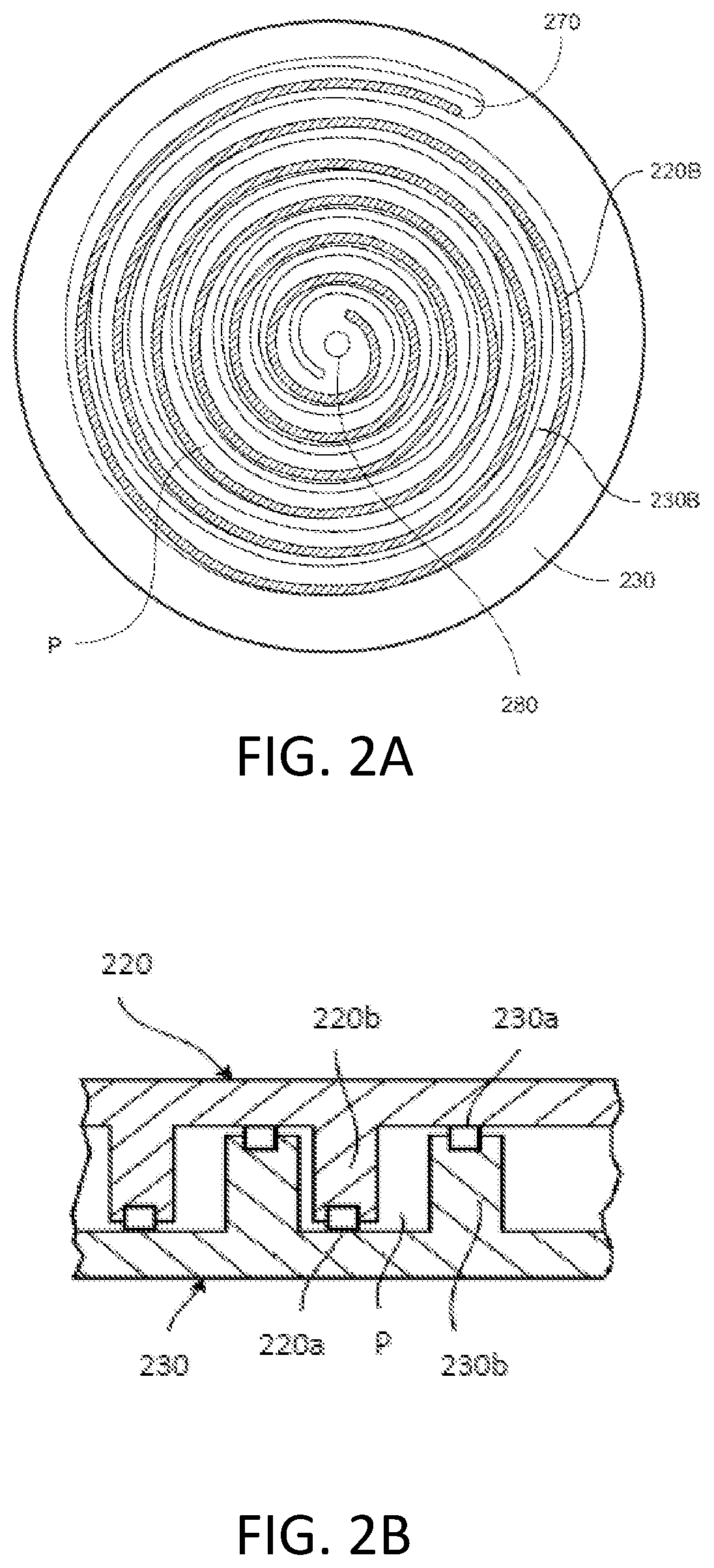 Patent US12098642 Figure 2 – Double sided oil film thrust bearing in a scroll pump