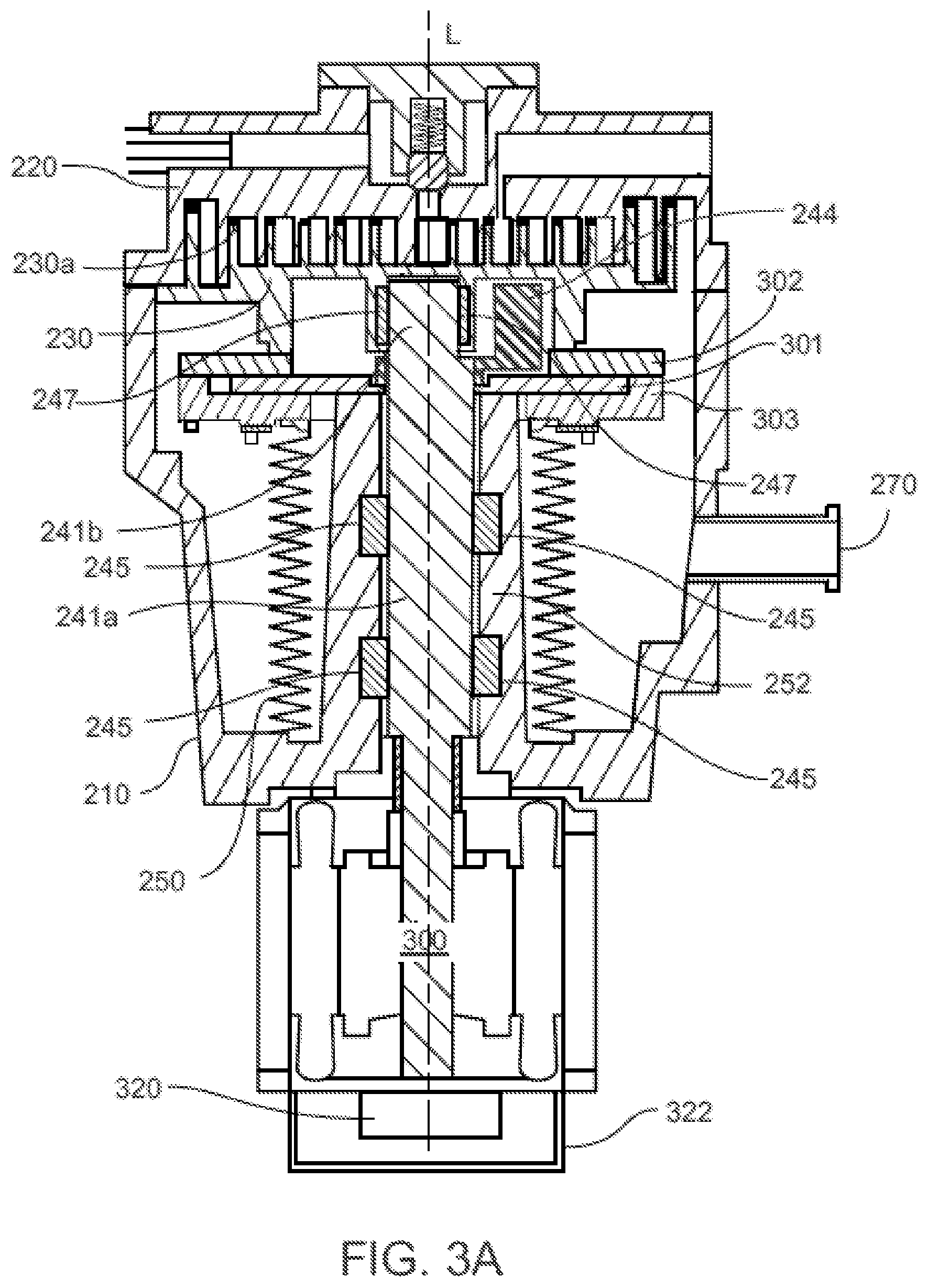 Patent US12098642 Figure 3 – Double sided oil film thrust bearing in a scroll pump