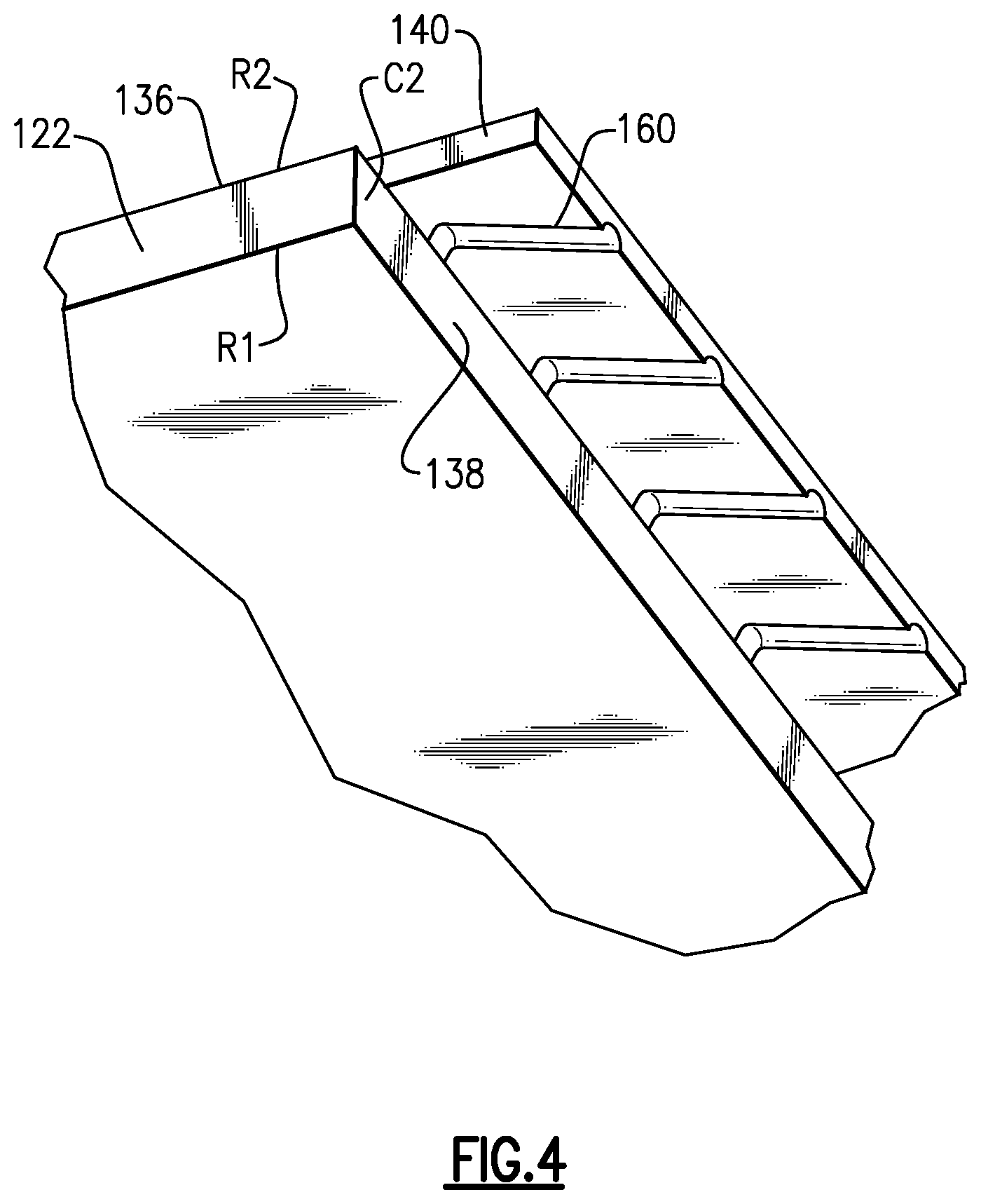 Patent US12098643 Figure 4 – Chevron grooved mateface seal