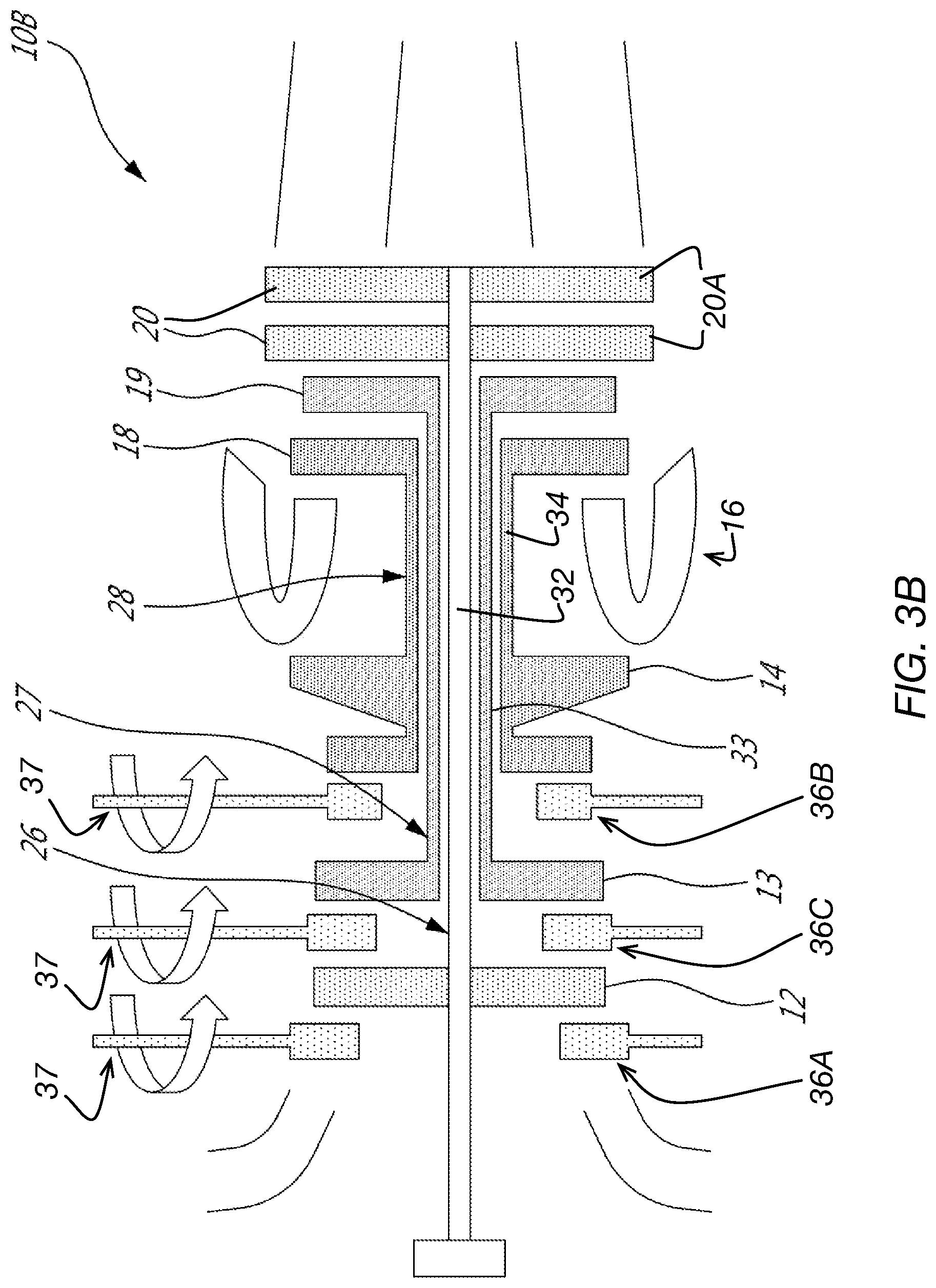 Patent US12098644 Figure 4 – Turboshaft gas turbine engine