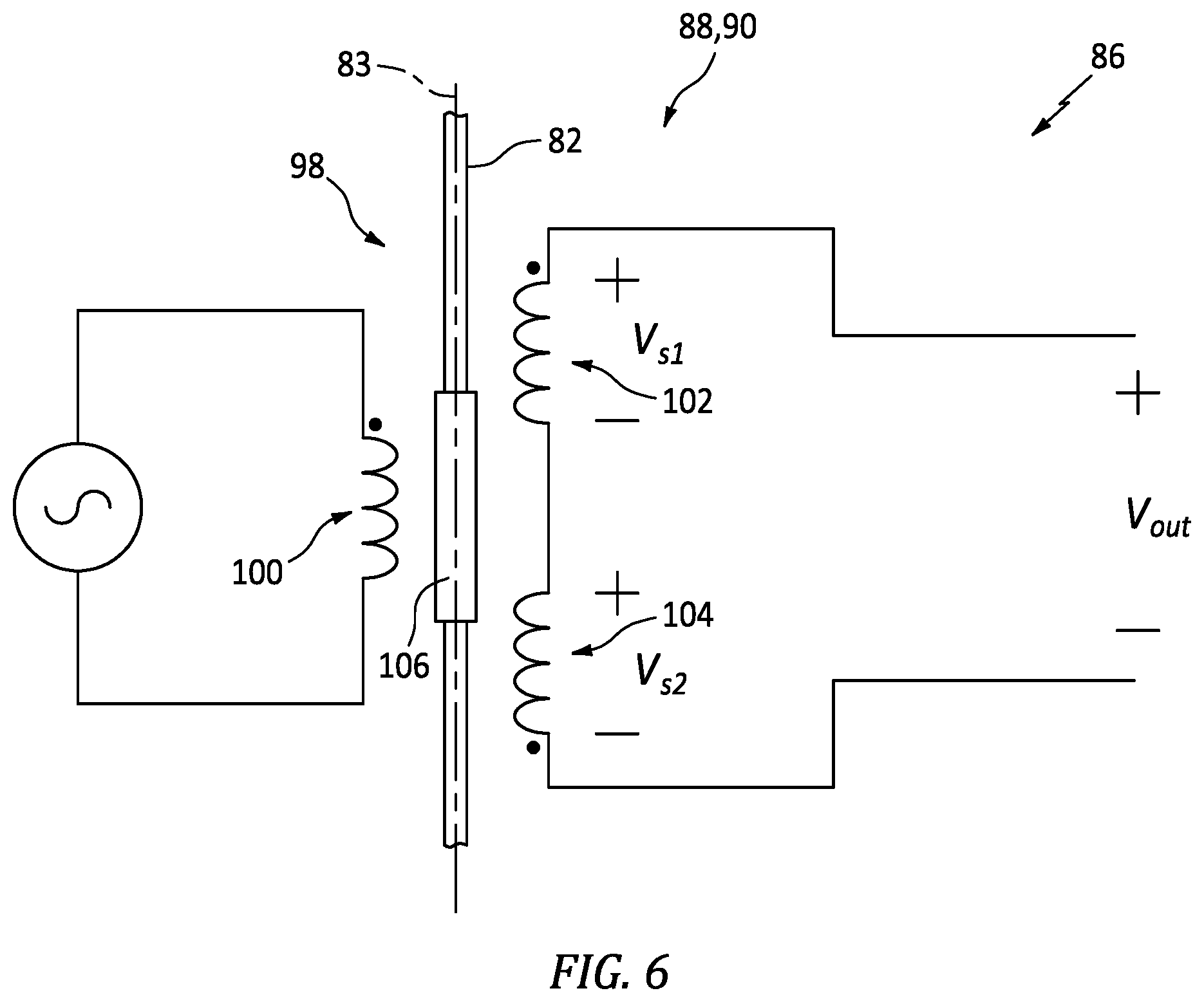Patent US12098647 Figure 5 – Position sensor for variable vane assembly and method for calibrating same