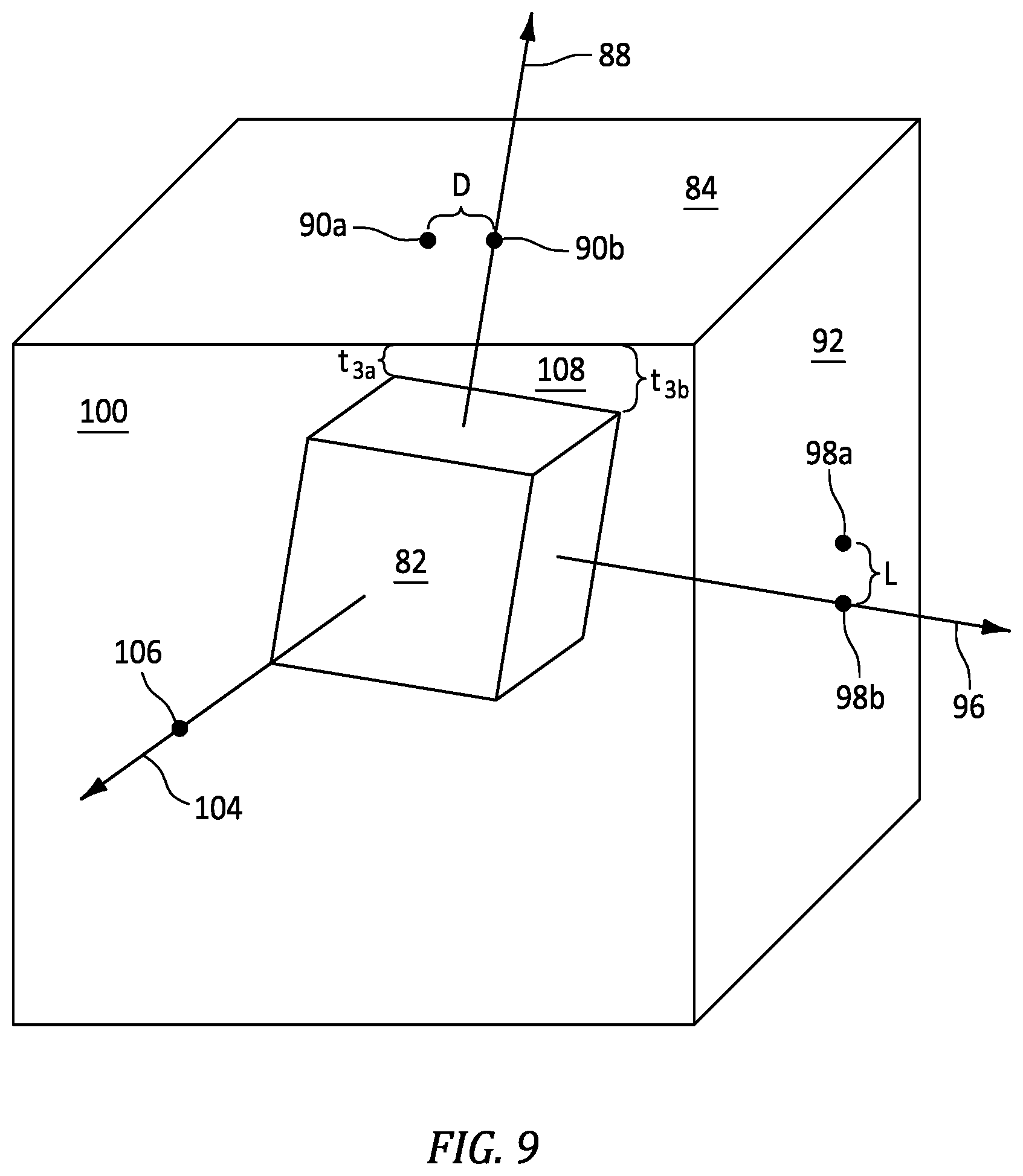 Patent US12098650 Figure 6 – Method of determining location and orientation of an internal core cavity