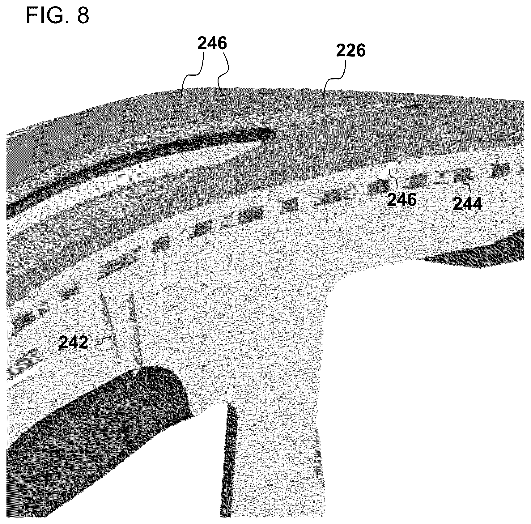 Patent US12098654 Figure 6 – Bi-cast trailing edge feed and purge hole cooling scheme