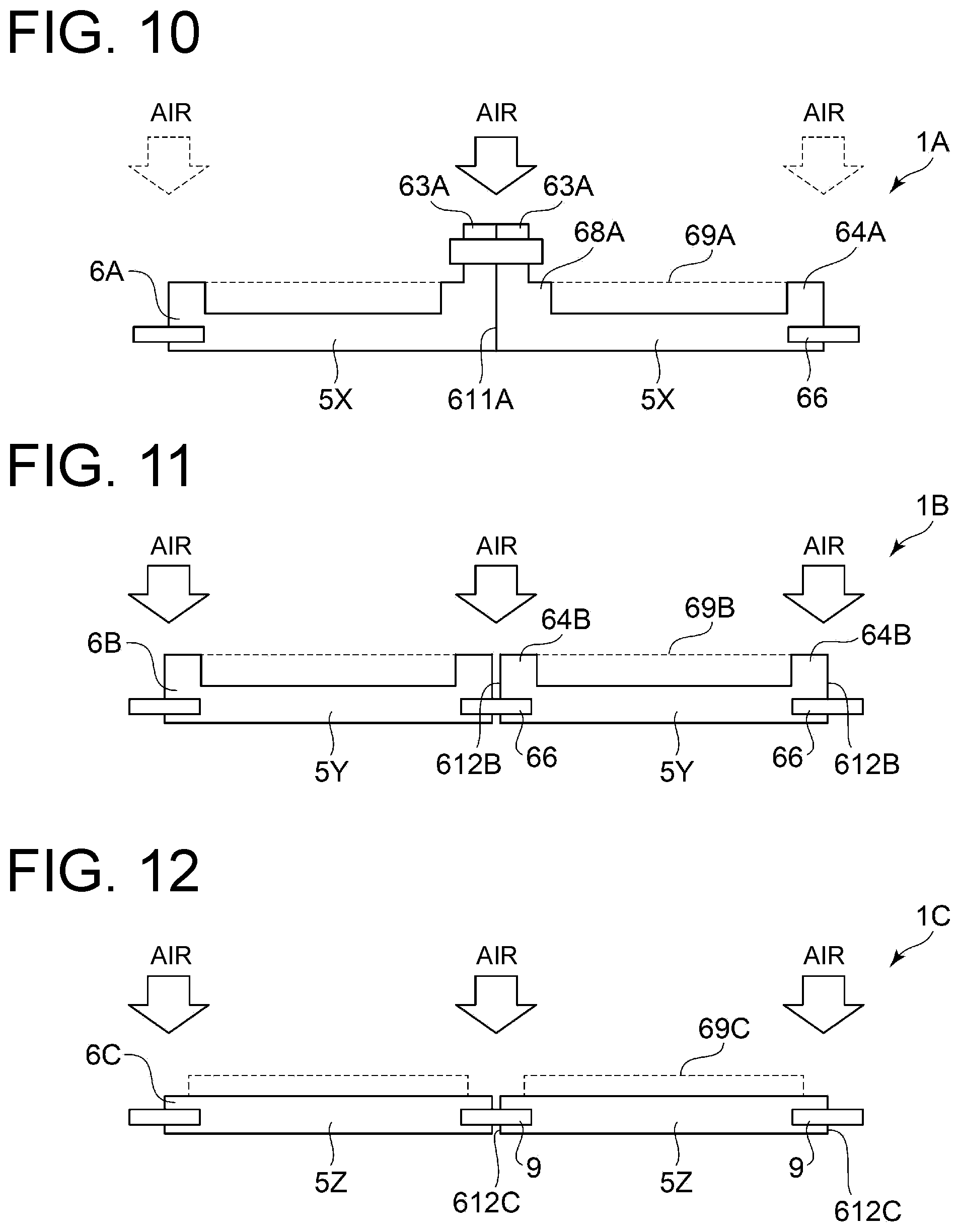 Patent US12098656 Figure 10 – Stator vane assembly of gas turbine, stationary member segment, and method of producing stator vane assembly of gas turbine