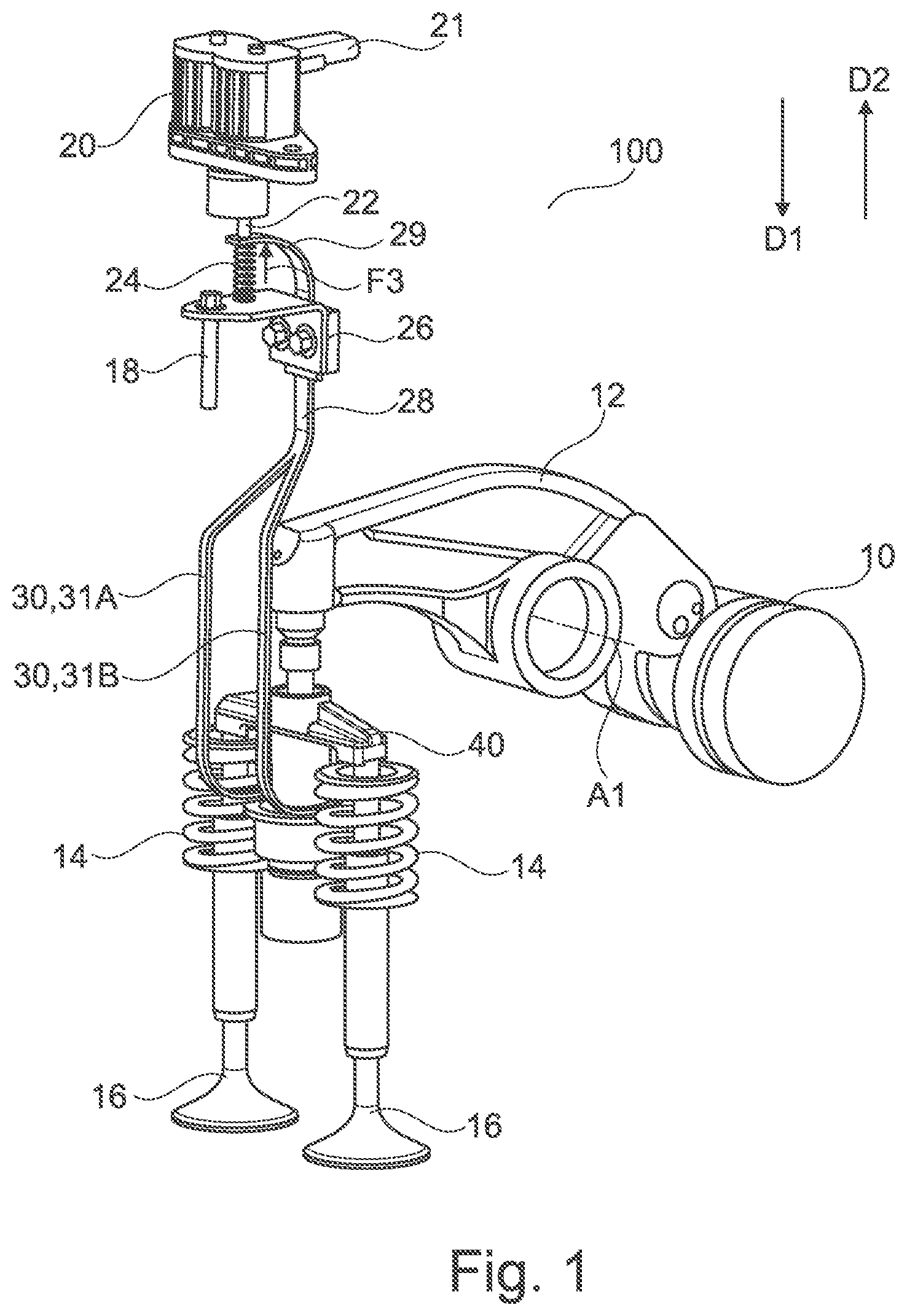 Patent US12098660 Figure 1 – Switchable valve bridge