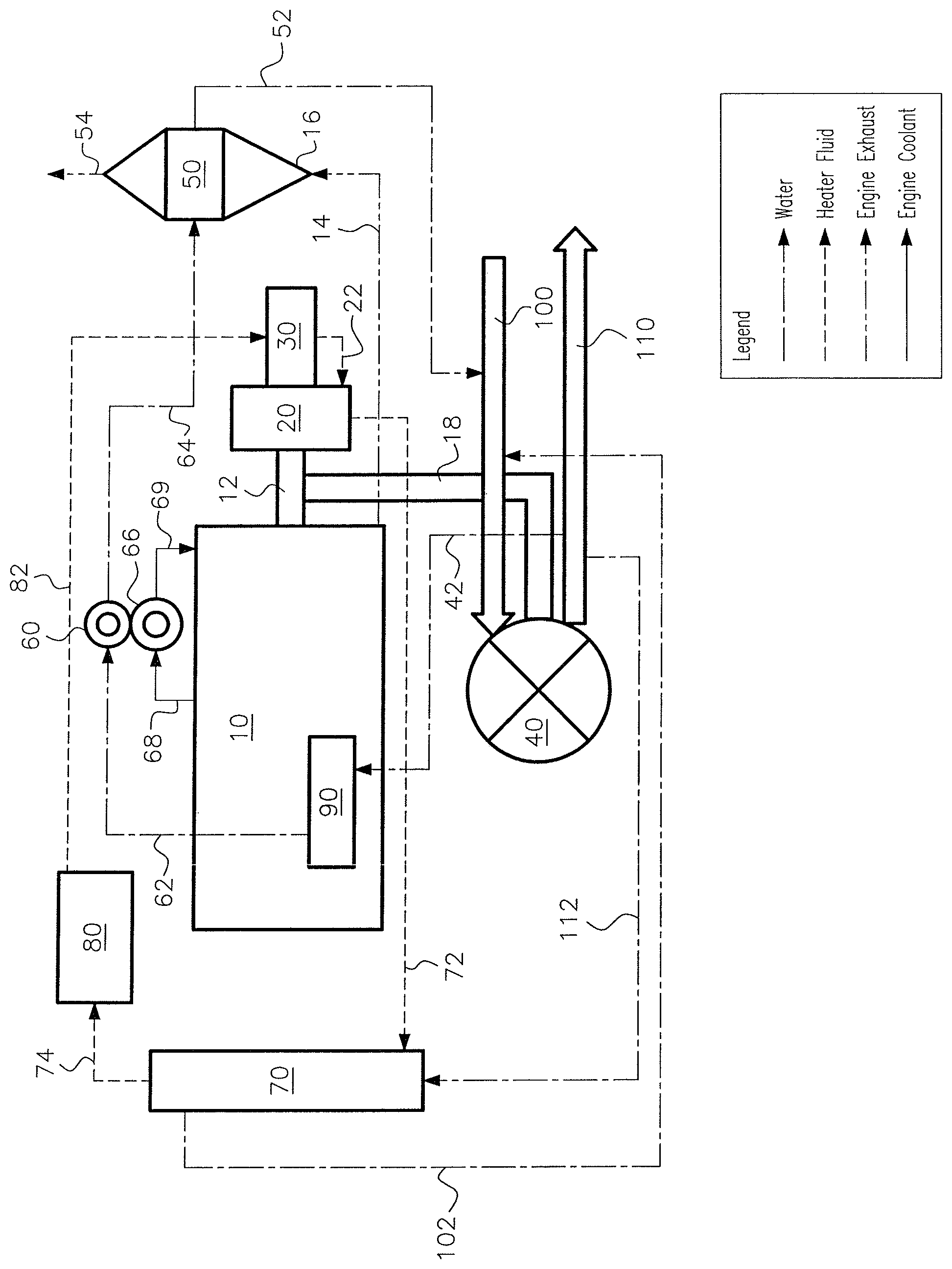 Patent US12098667 Figure 1 – Flameless fluid heater