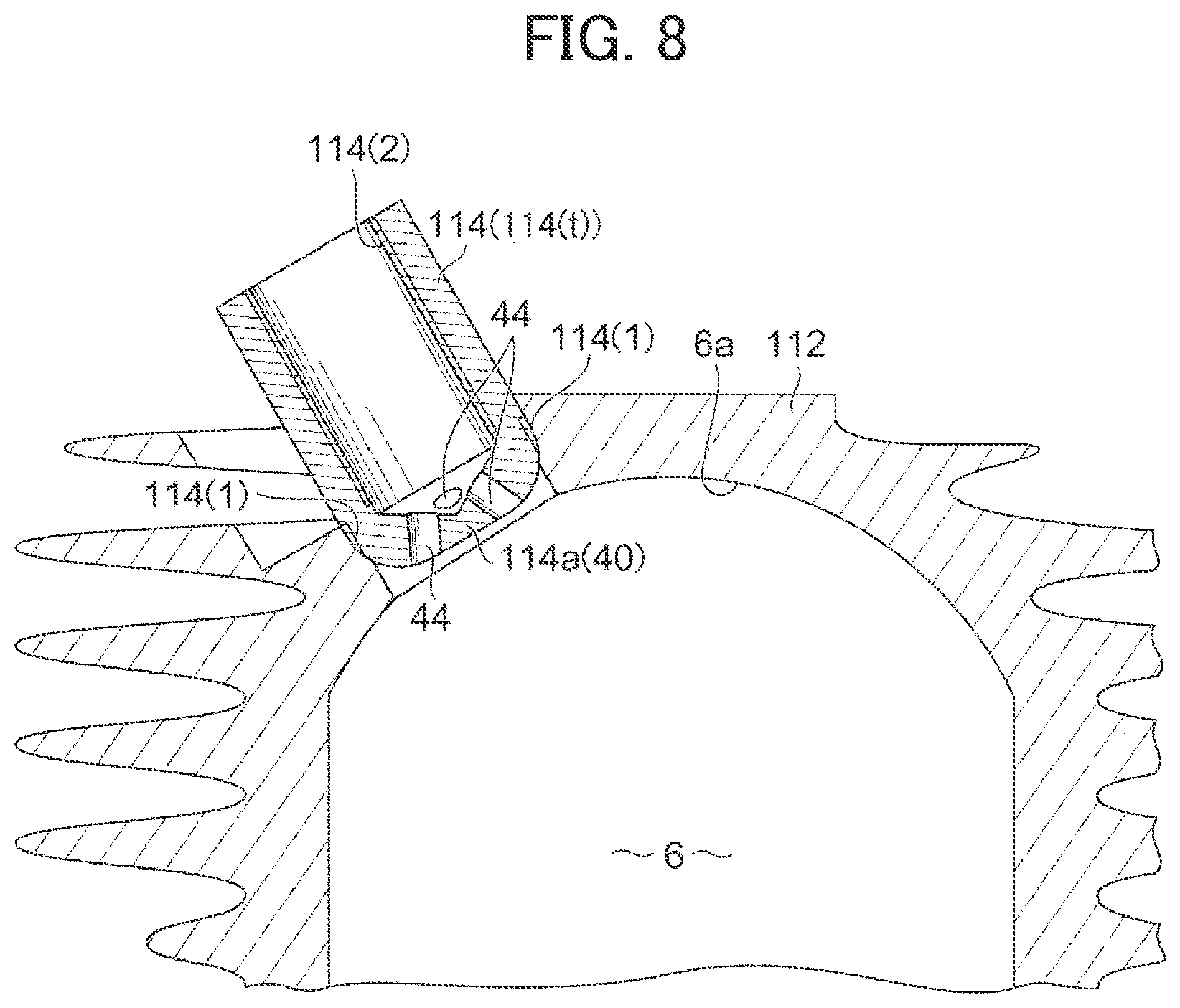 Patent US12098669 Figure 8 – Two-stroke engine