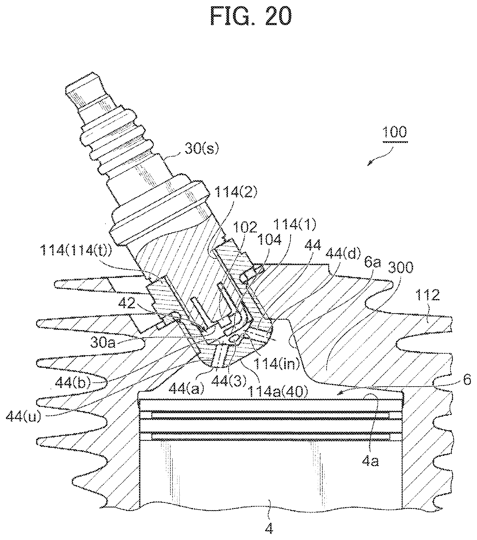 Patent US12098669 Figure 20 – Two-stroke engine