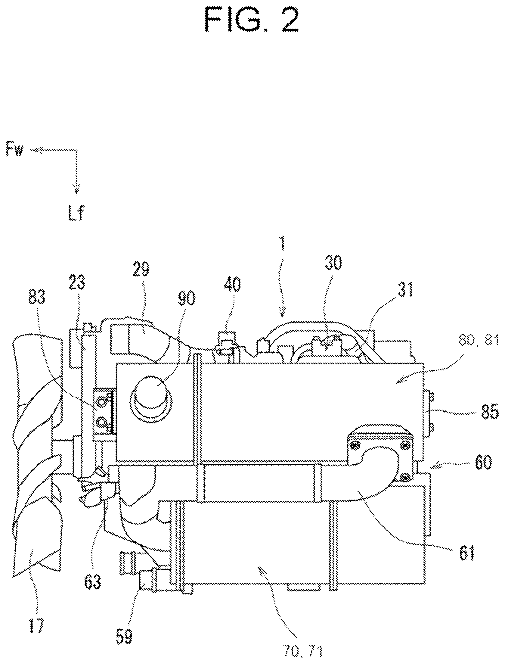 Patent US12098670 Figure 2 – Diesel engine