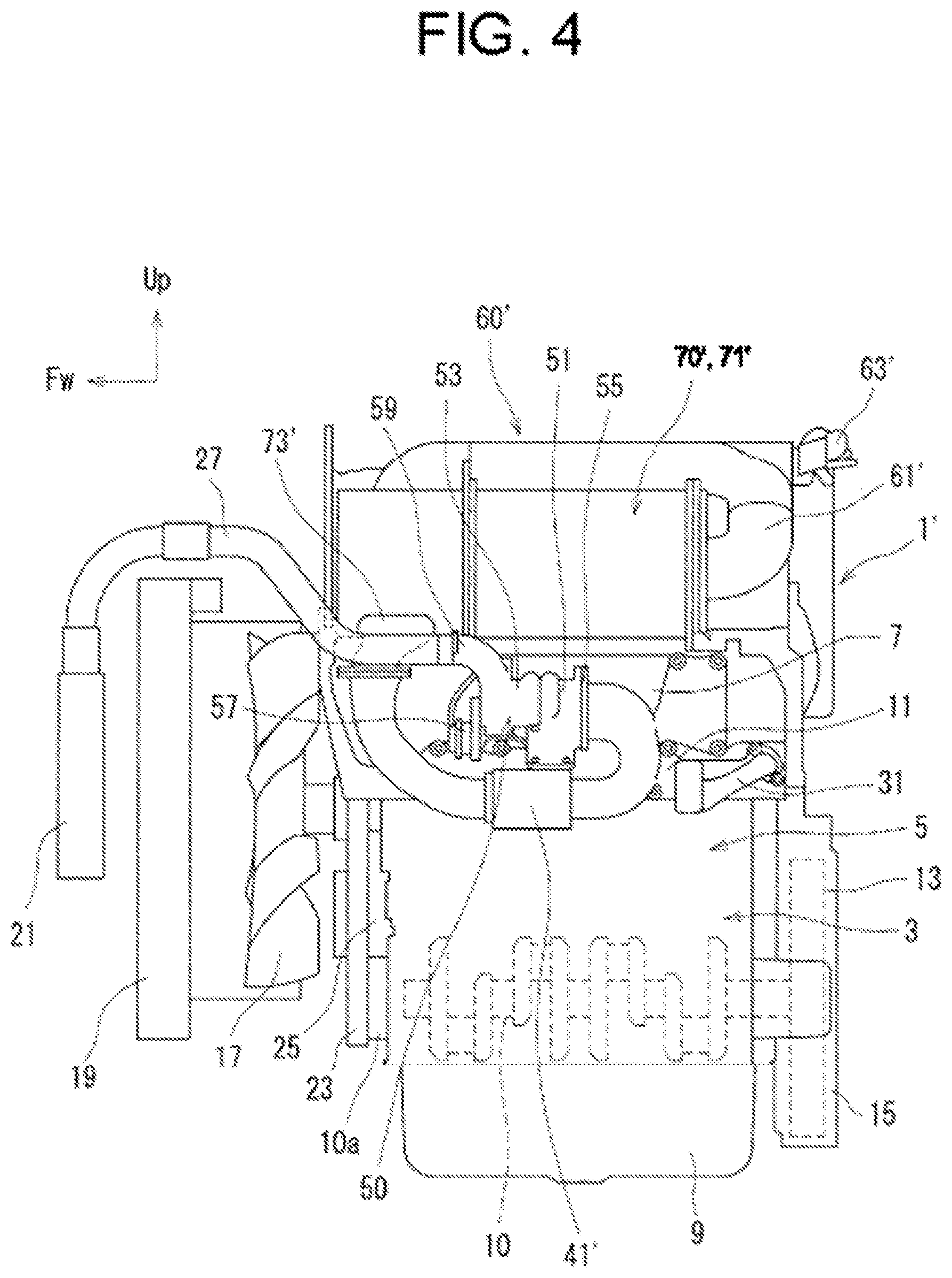 Patent US12098670 Figure 4 – Diesel engine