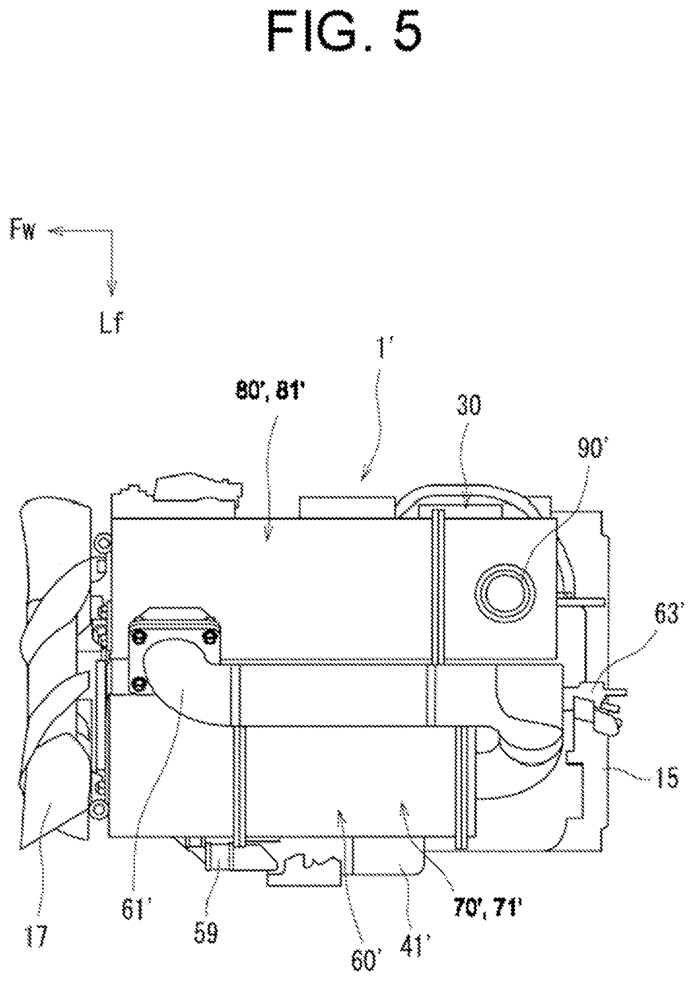 Patent US12098670 Figure 5 – Diesel engine