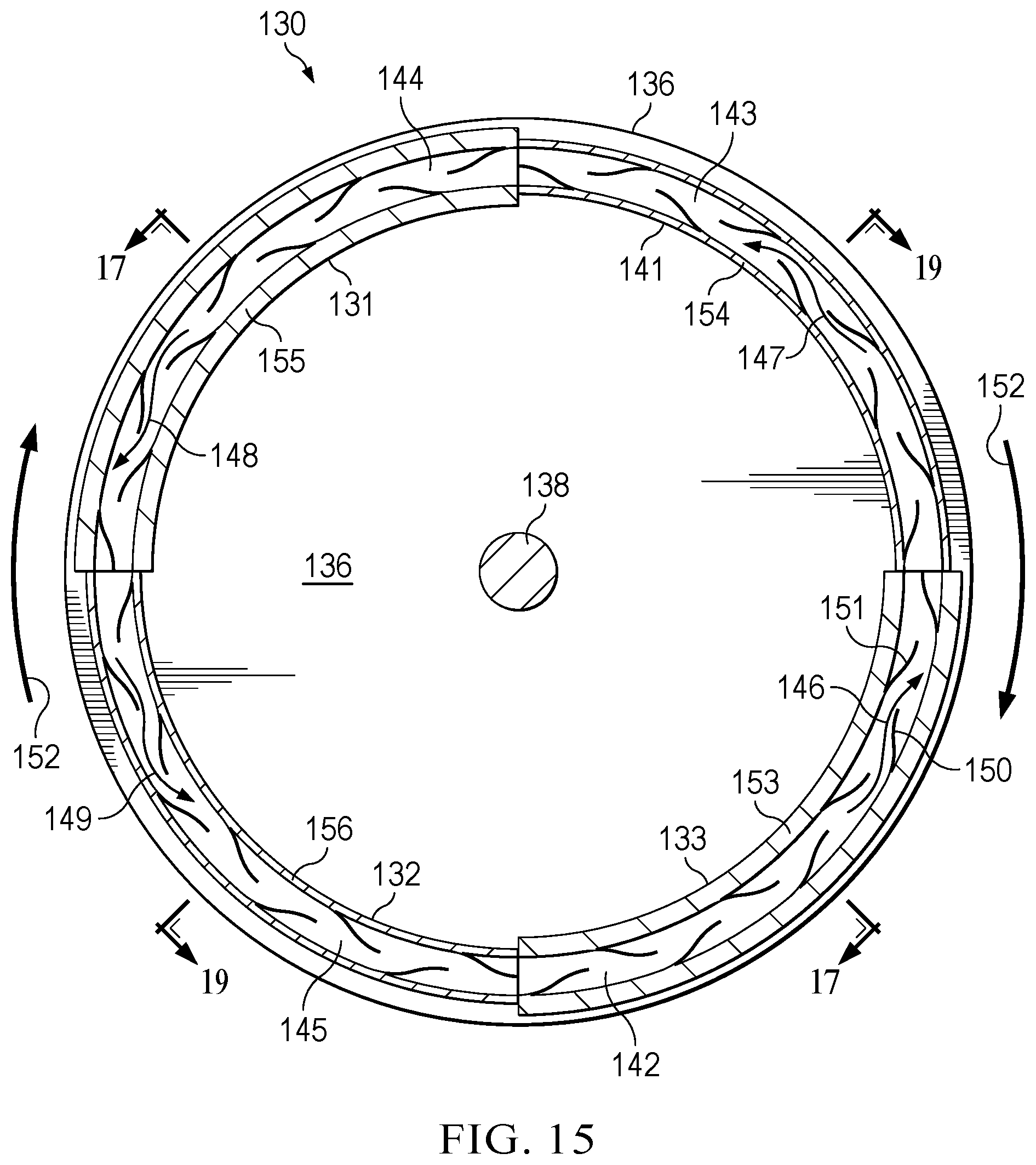 Patent US12098673 Figure 15 – Rotary closed-cycle externally-heated engine