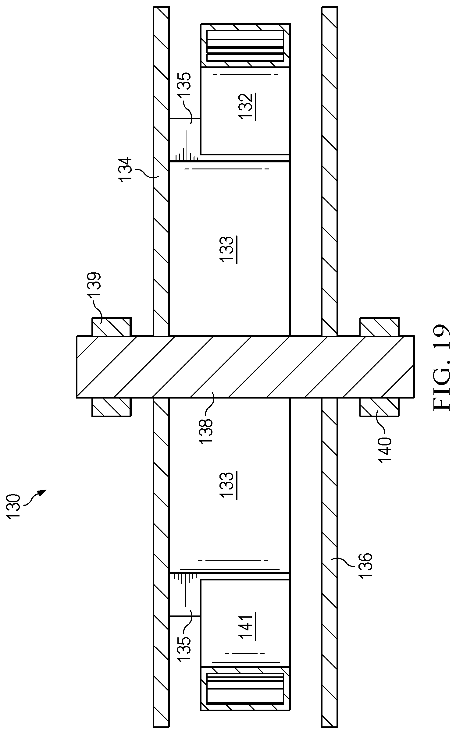 Patent US12098673 Figure 19 – Rotary closed-cycle externally-heated engine