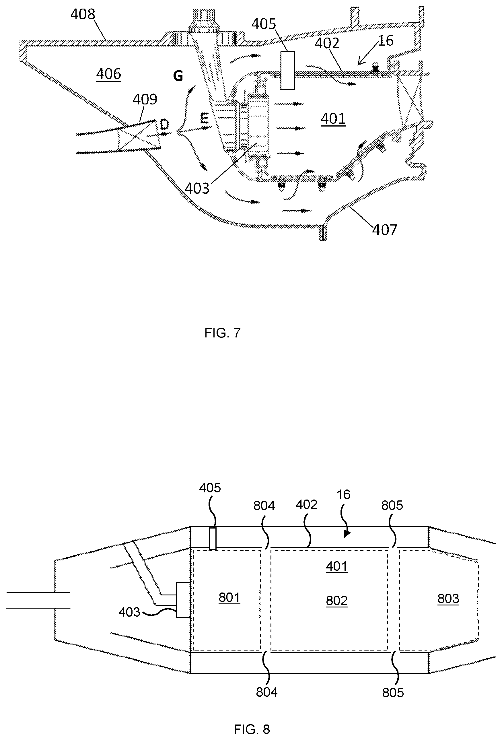 Patent US12098679 Figure 4 – Staged combustor