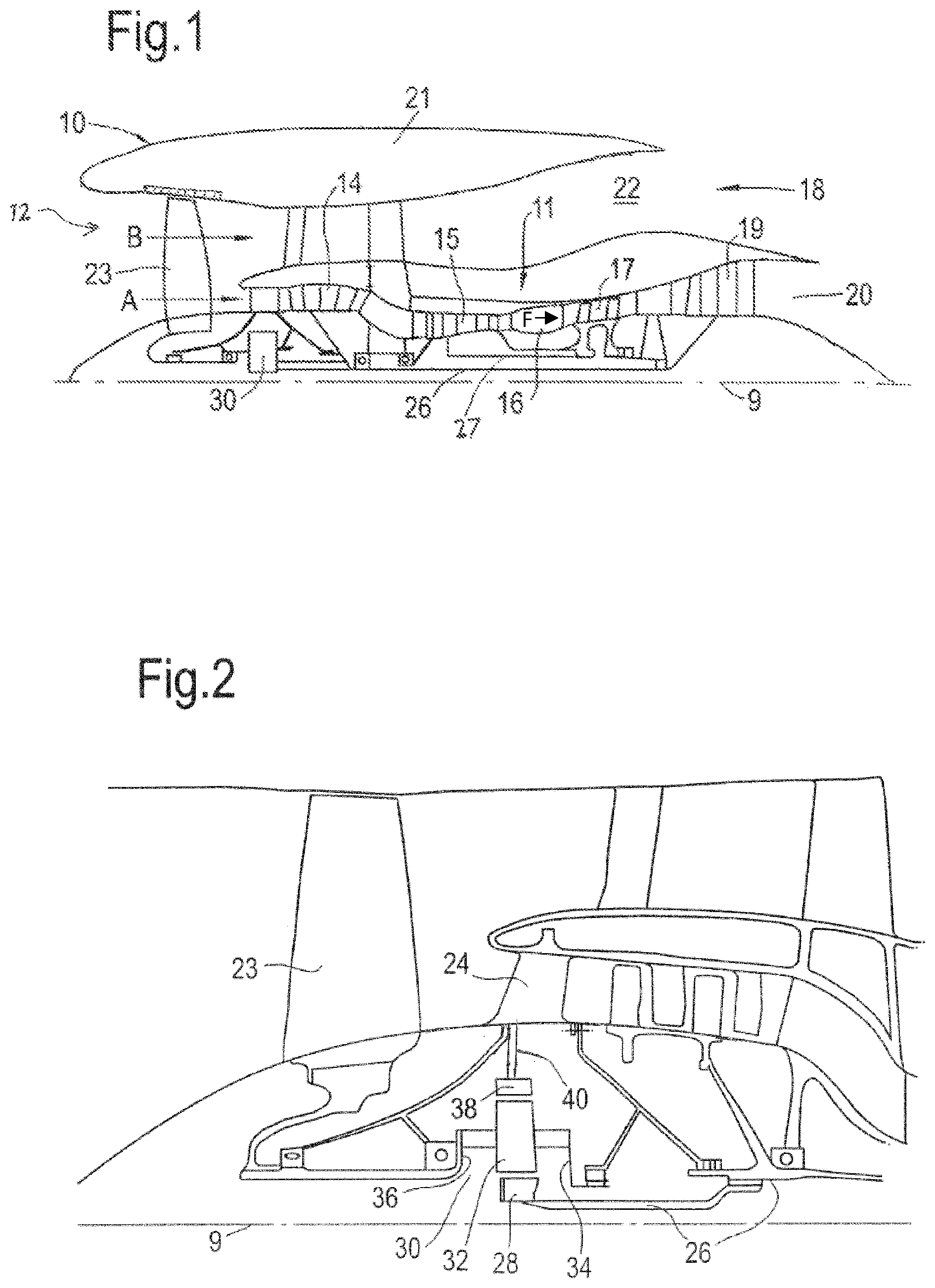 Patent US12098684 Figure 1 – Gas turbine operation