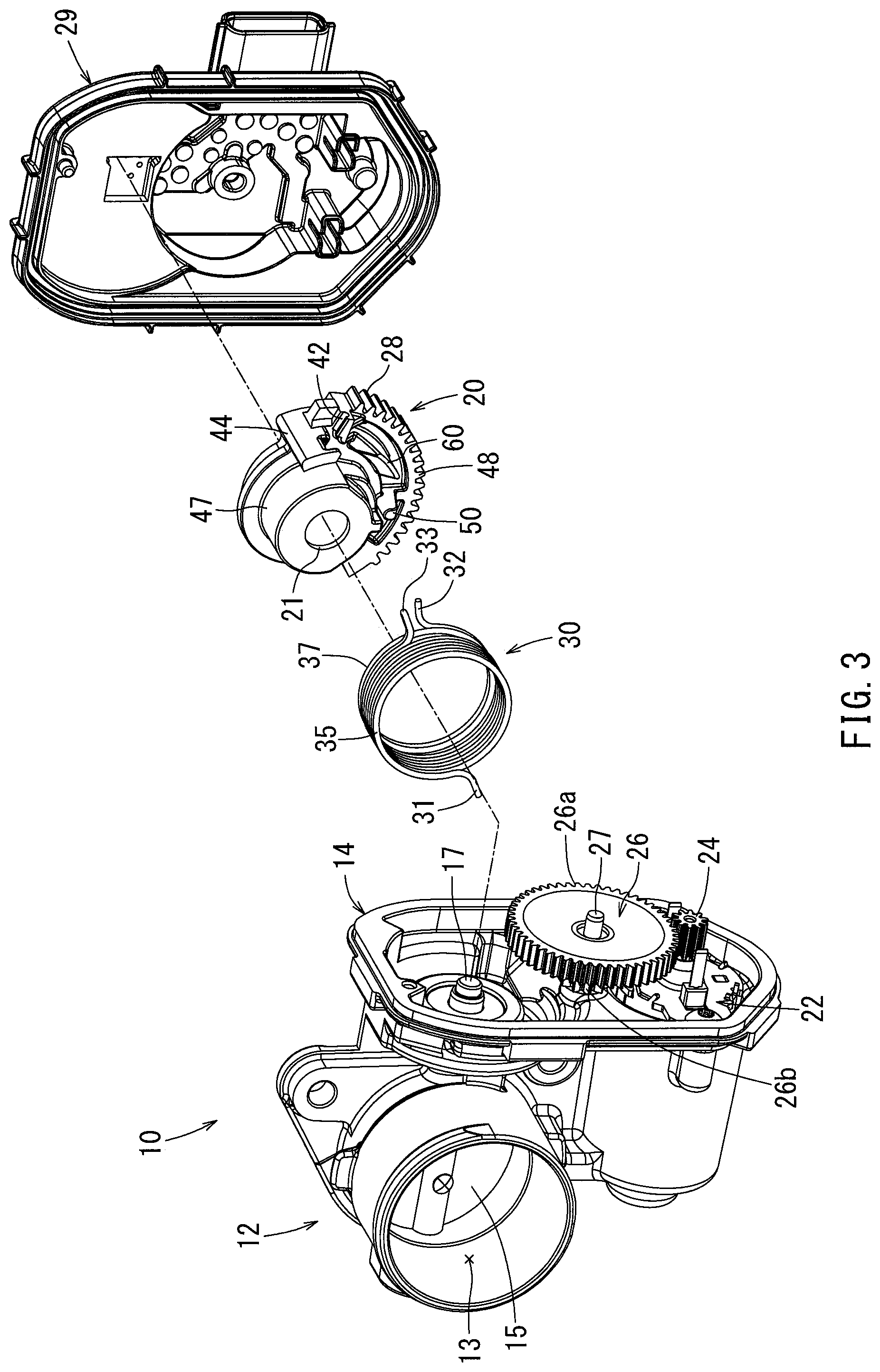 Patent US12098689 Figure 2 – Throttle device