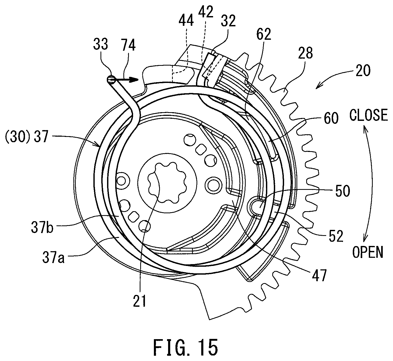 Patent US12098689 Figure 9 – Throttle device