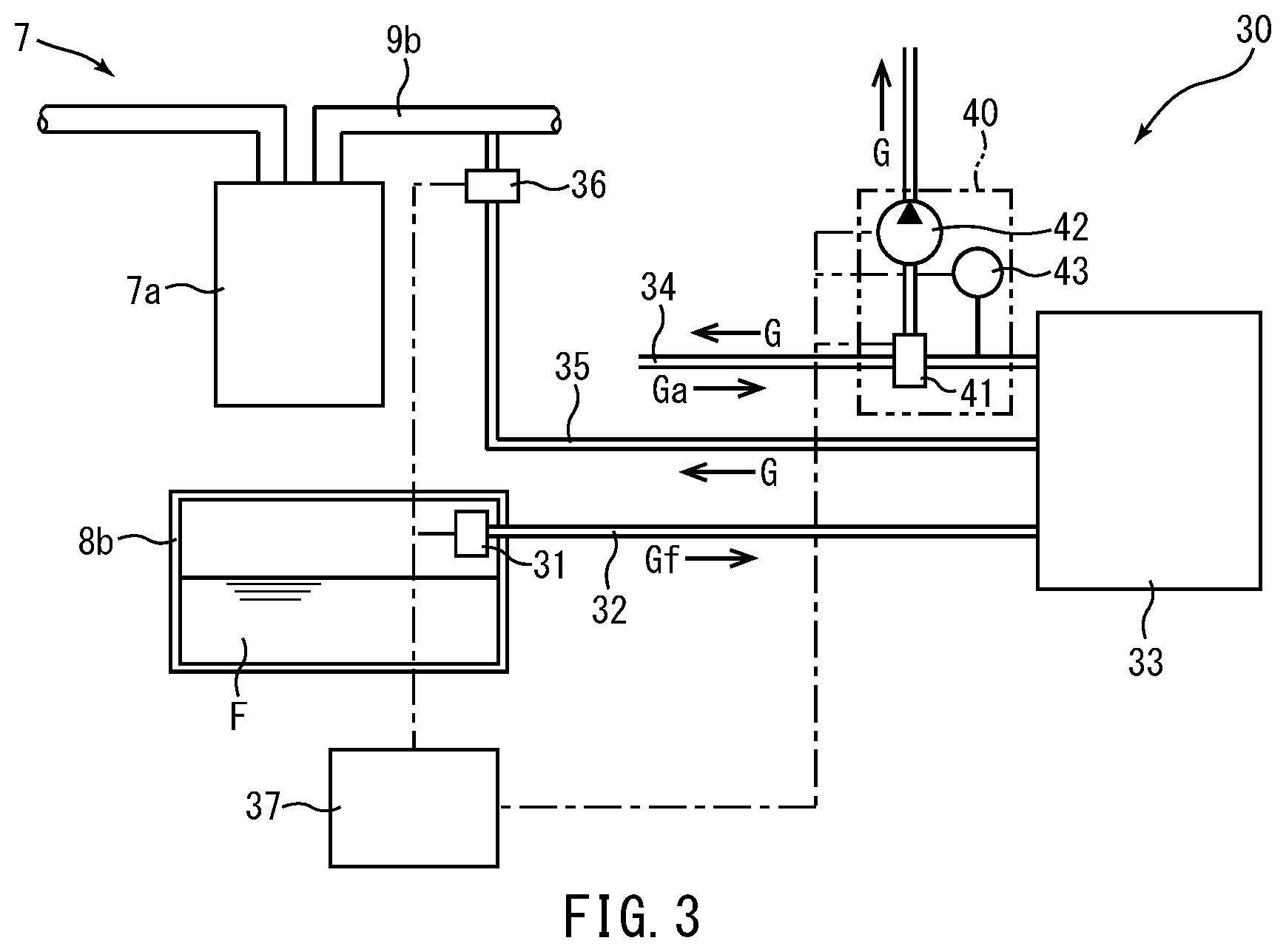 Patent US12098692 Figure 3 – Straddled vehicle