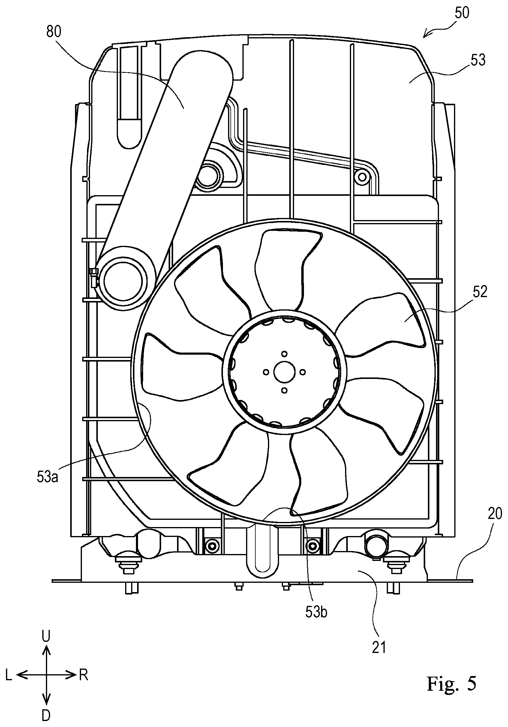 Patent US12098693 Figure 5 – Work vehicle