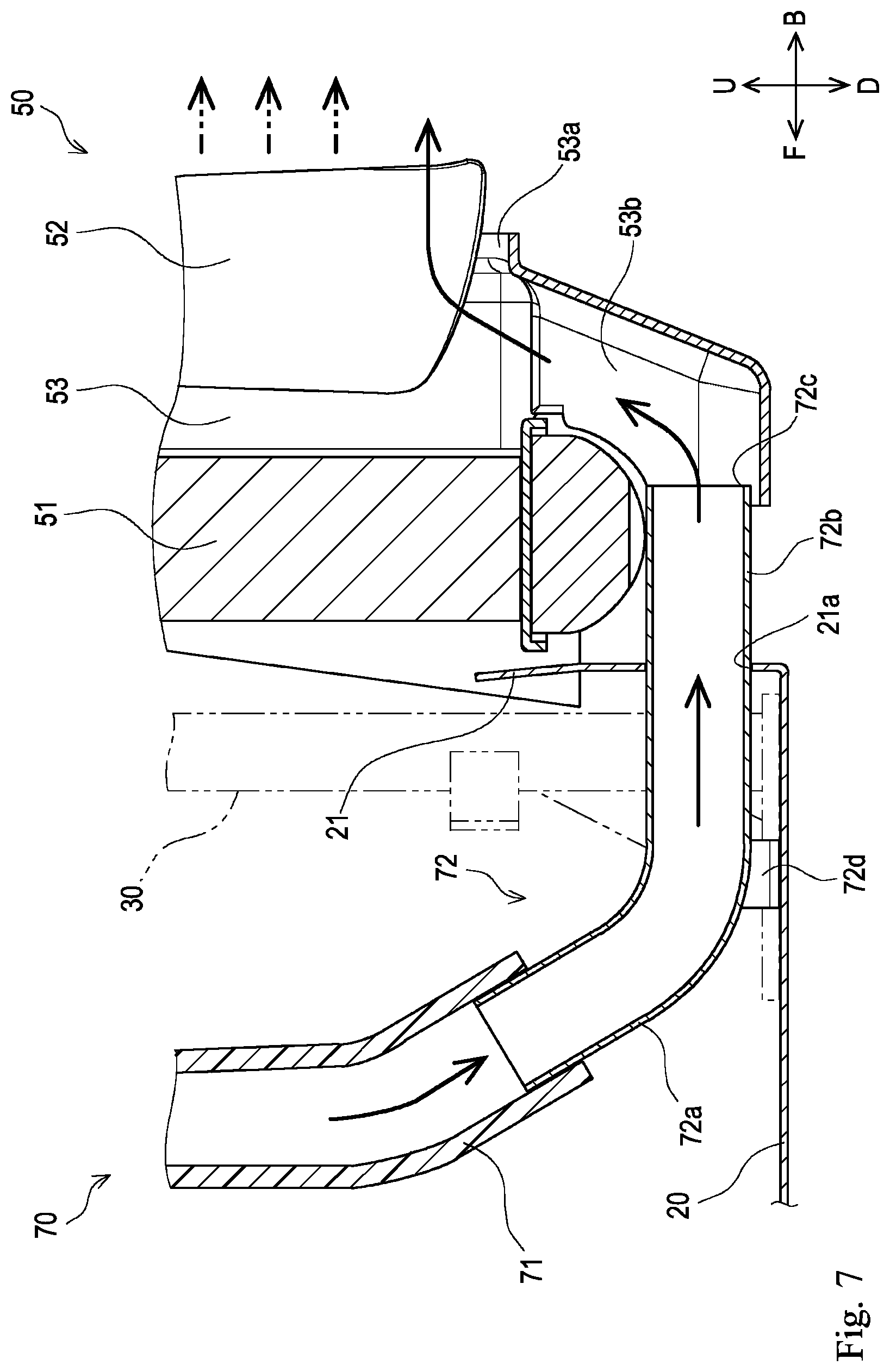 Patent US12098693 Figure 7 – Work vehicle