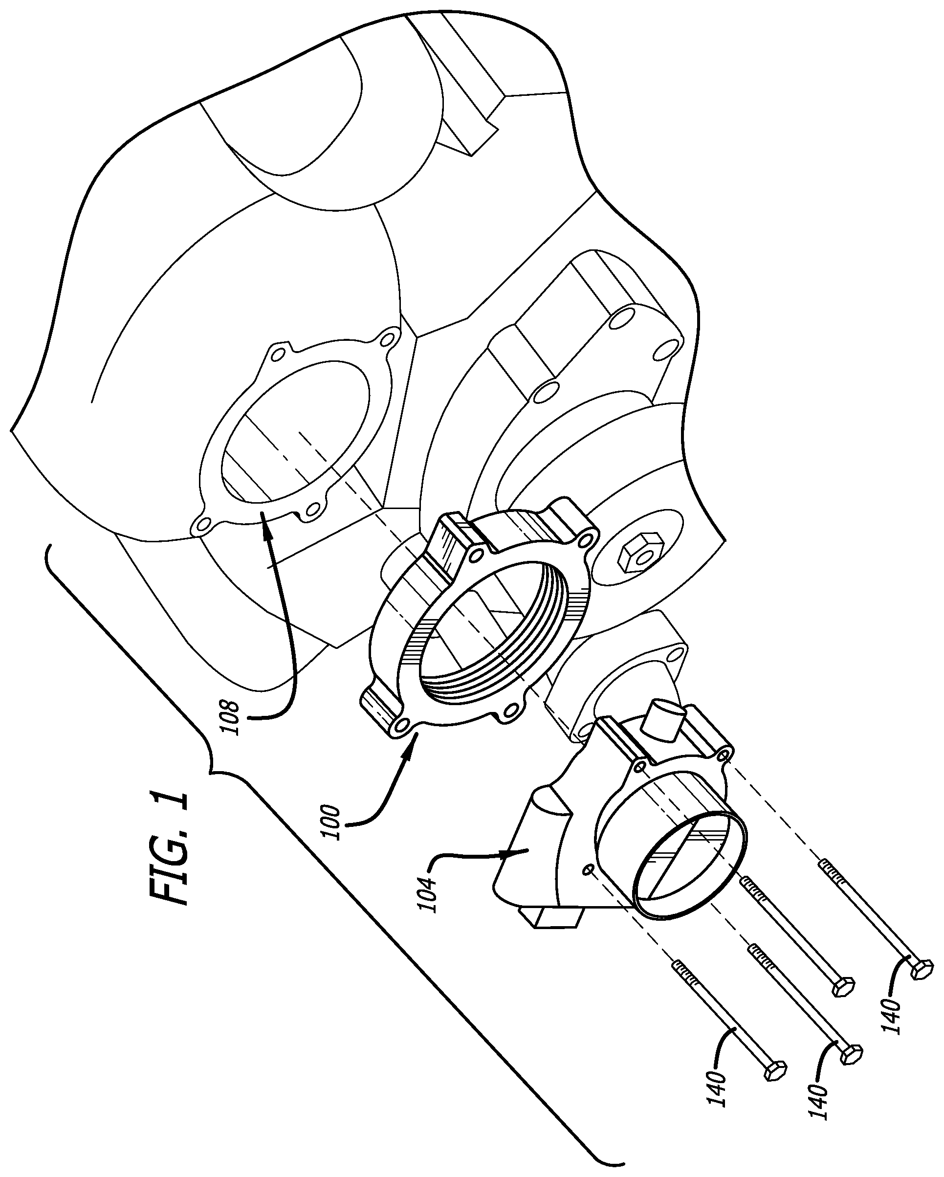 Patent US12098694 Figure 1 – Throttle body spacer