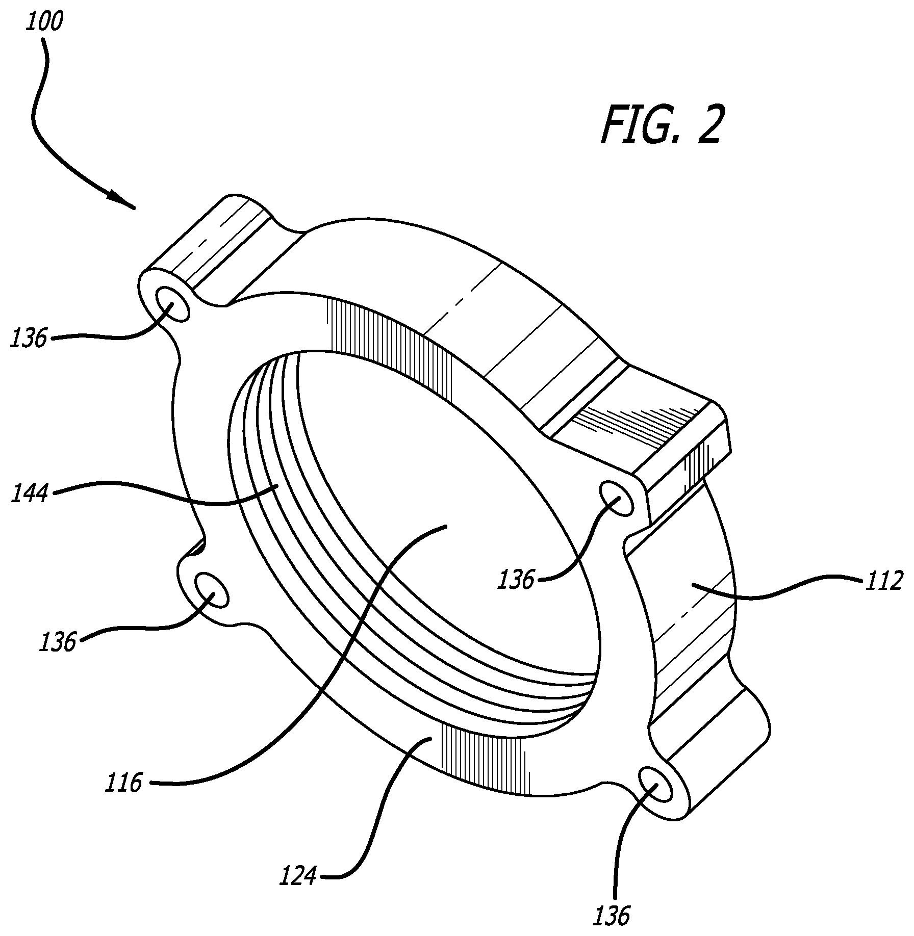 Patent US12098694 Figure 2 – Throttle body spacer
