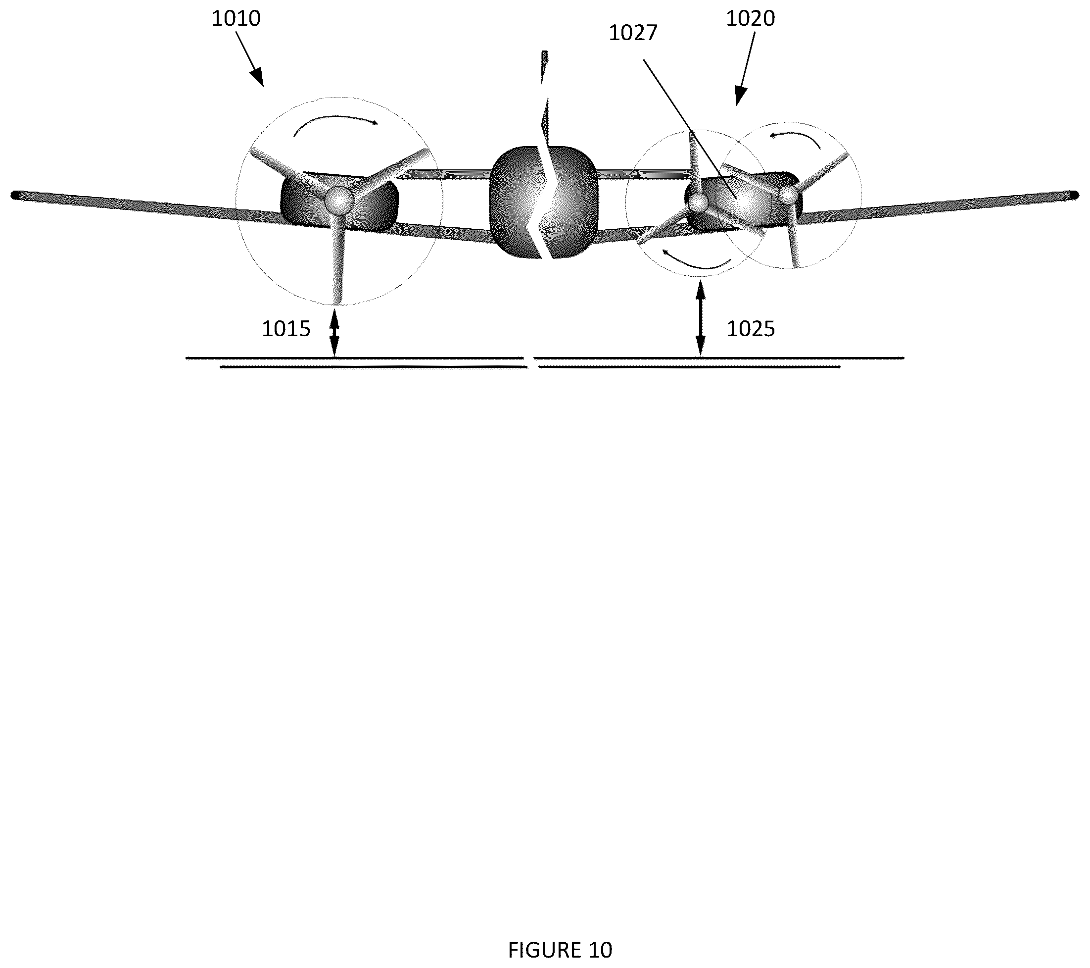 Patent US12098696 Figure 10 – Systems and methods for interleaved synchronous propeller system