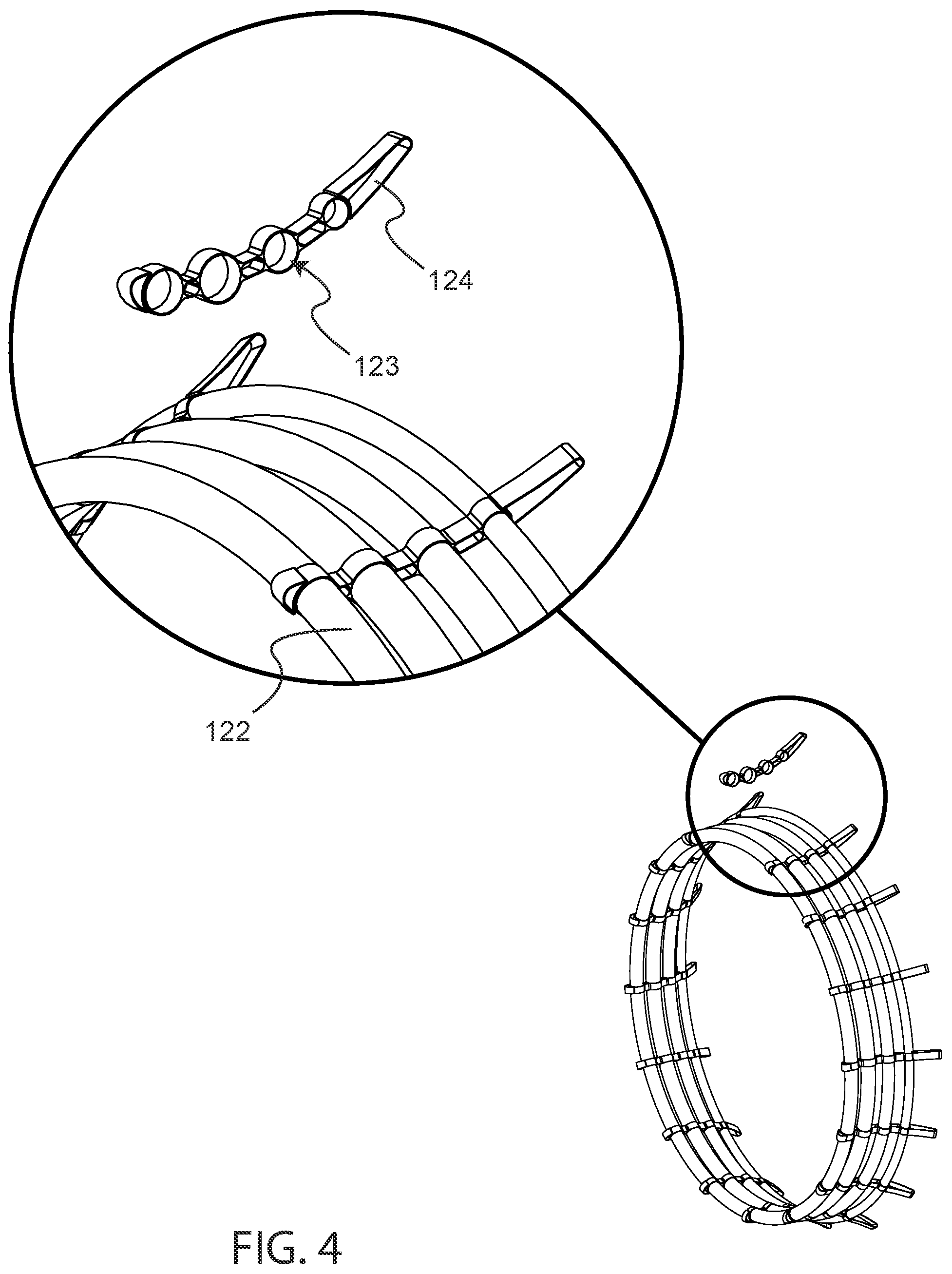 Patent US12098697 Figure 4 – Method and apparatus for constructing a ringed airfoil