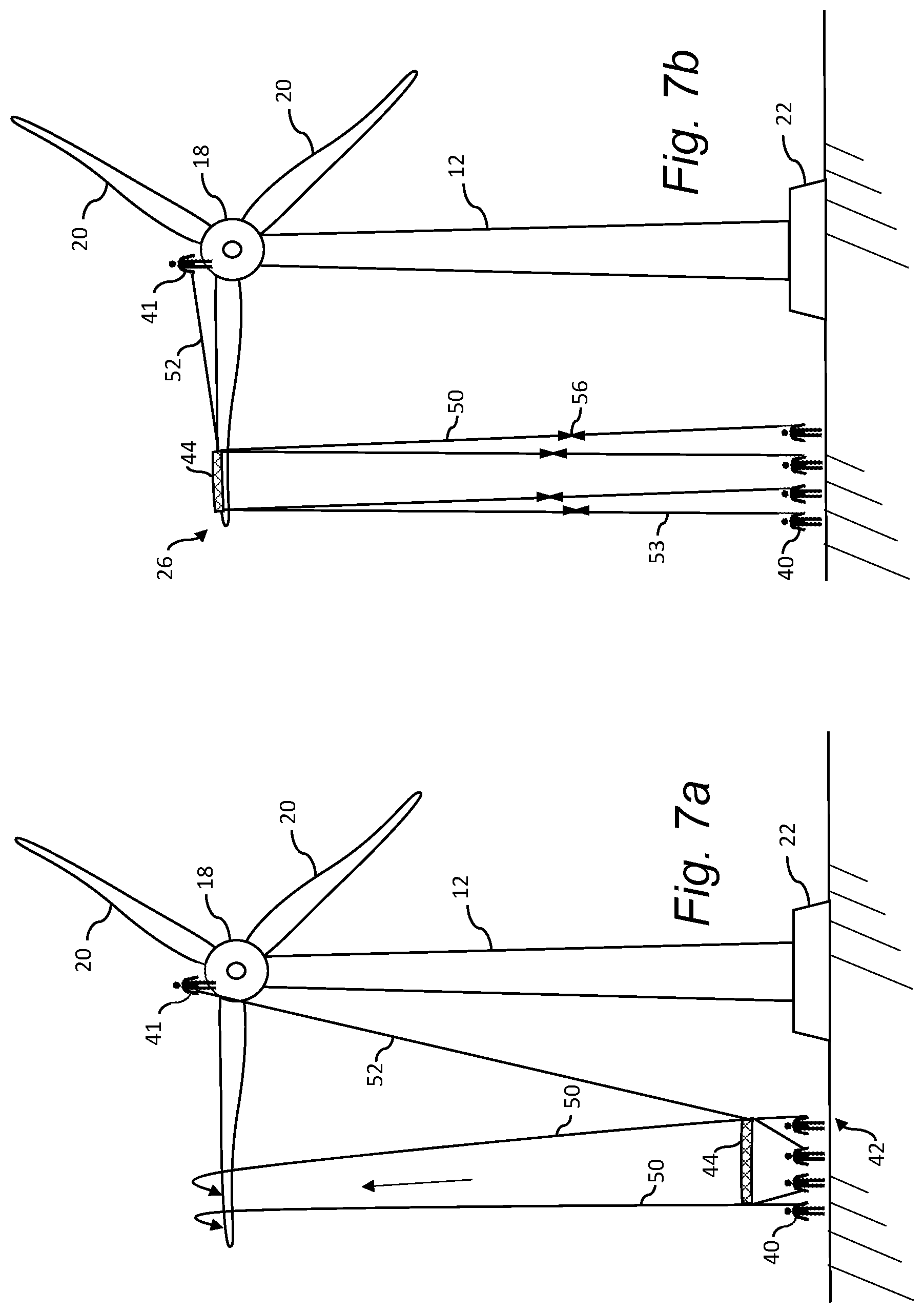 Patent US12098698 Figure 7 – System and method for installation of an open-sleeve add-on device on a wind turbine blade