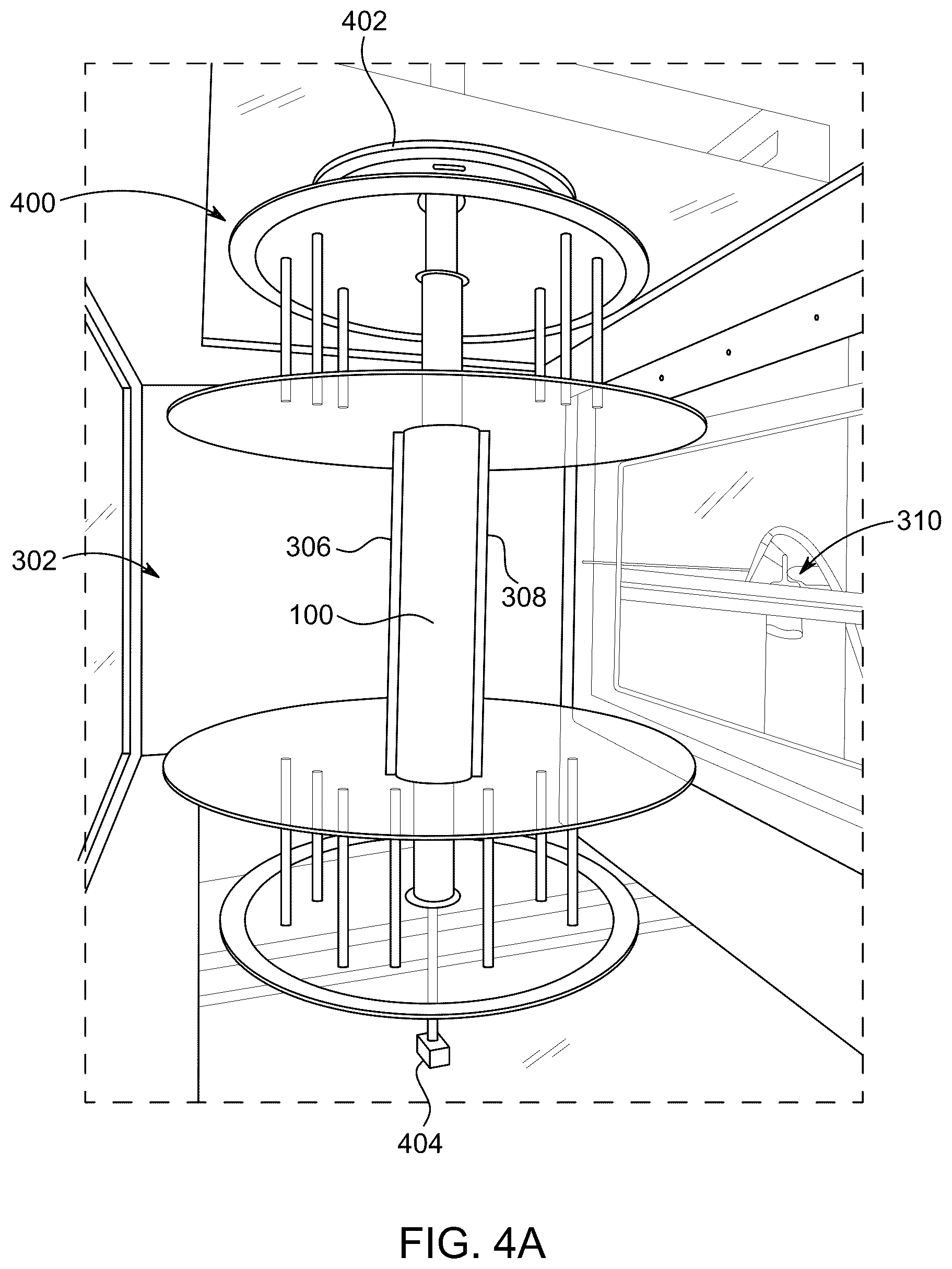 Patent US12098699 Figure 7 – Cut-in-speed reduction of wind blades by creating blowing and suction