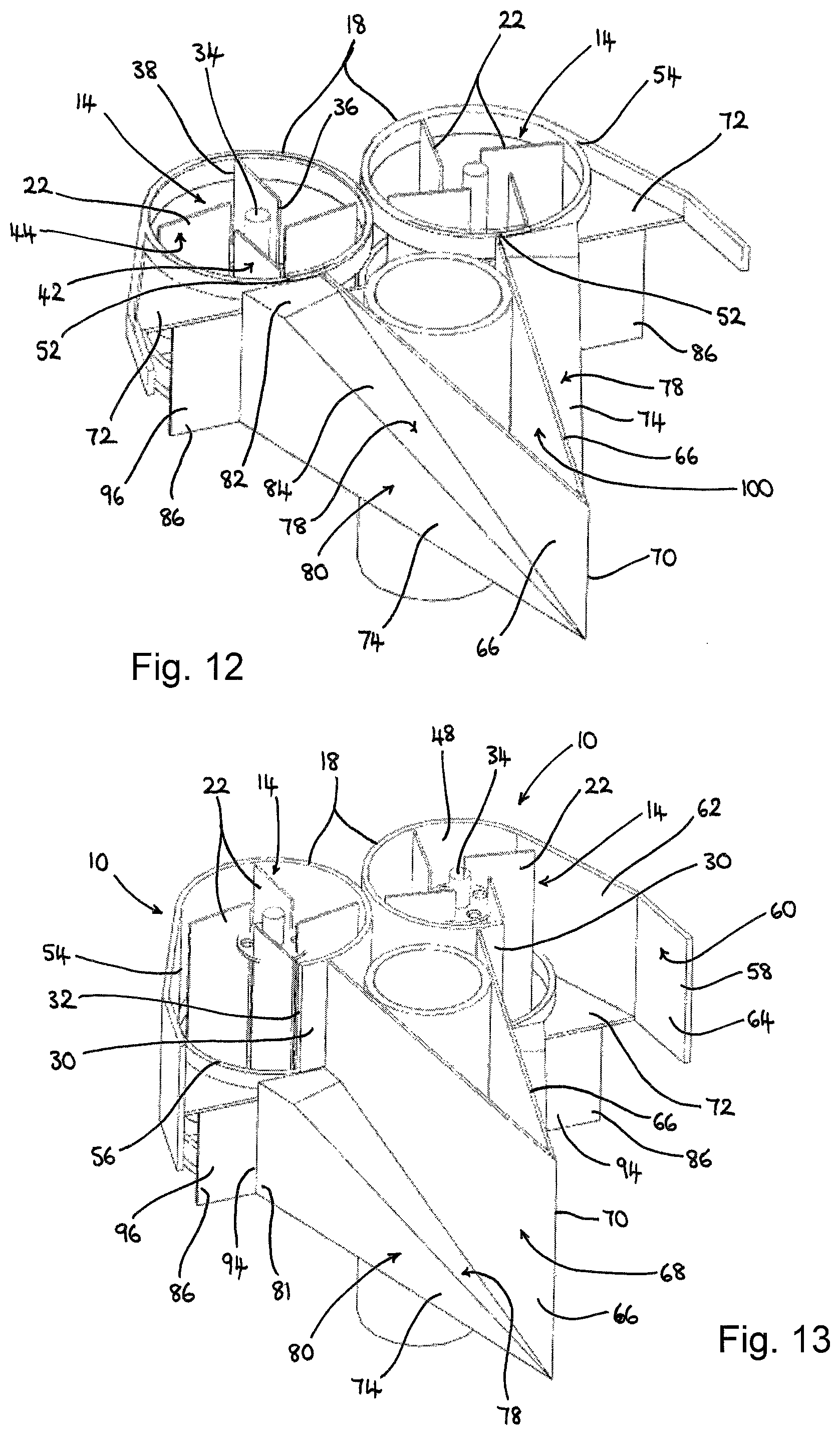 Patent US12098703 Figure 6 – Transverse axis fluid turbine for use in a working fluid flow