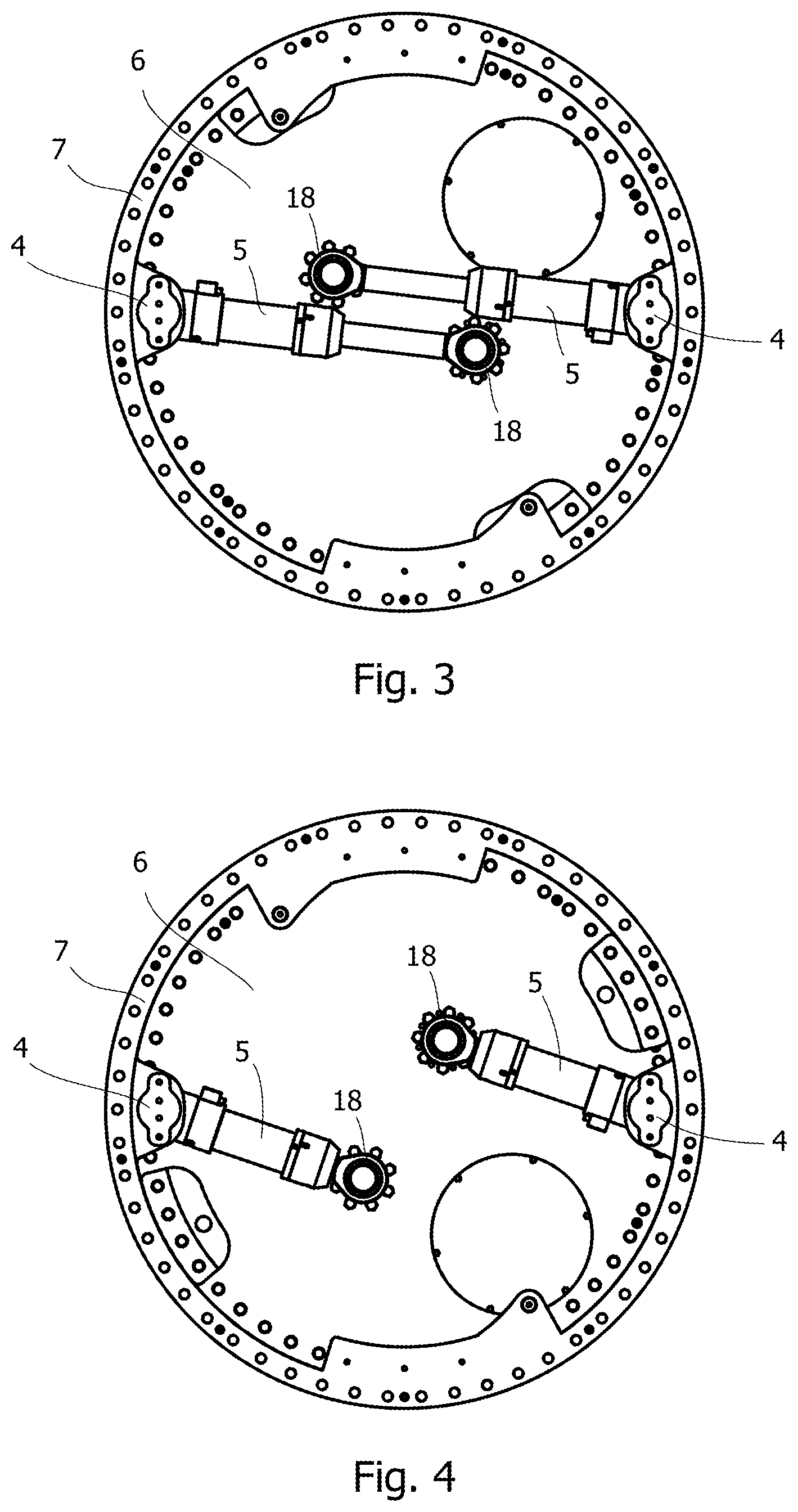 Patent US12098706 Figure 2 – Hydraulic pitch drive system