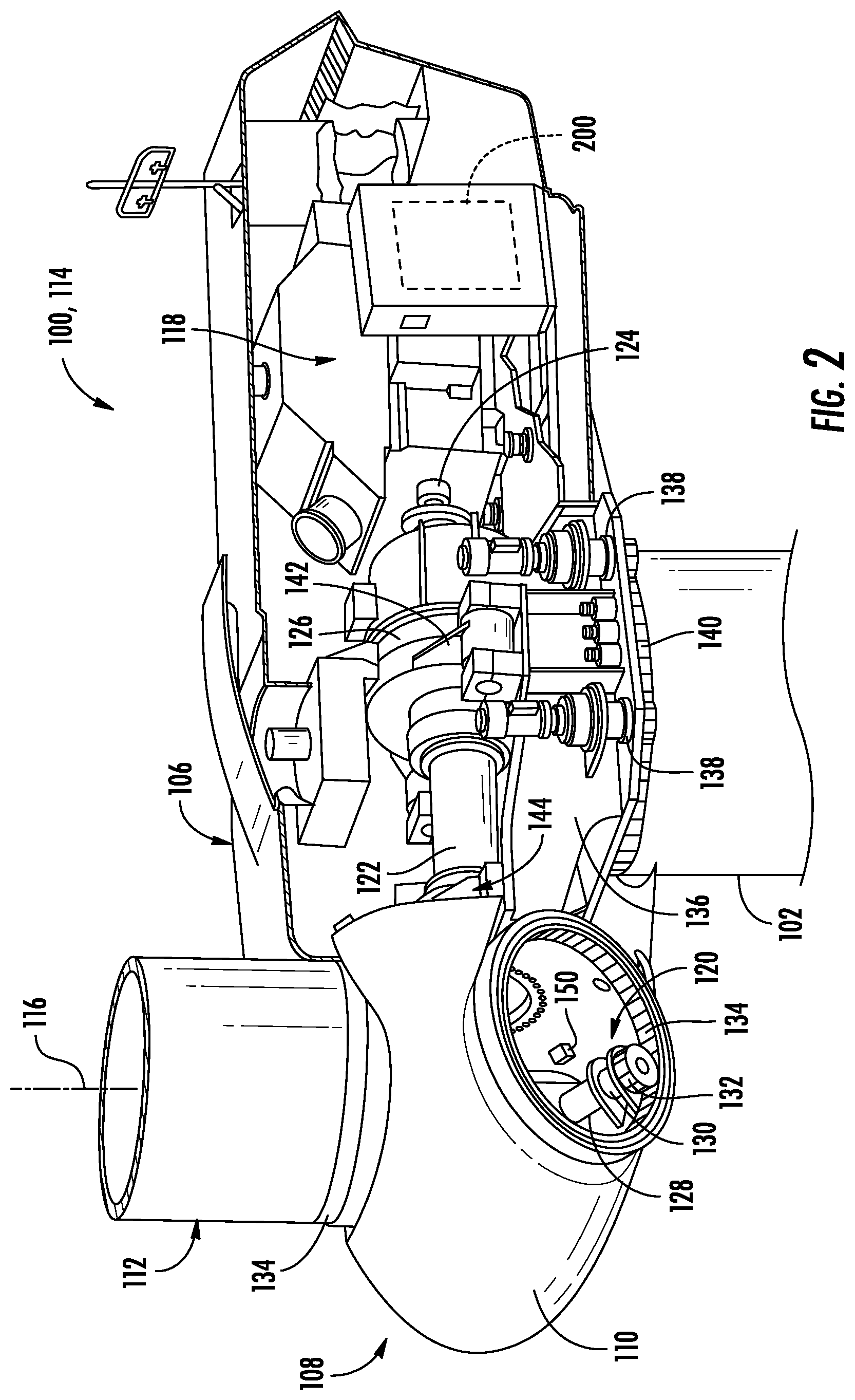 Patent US12098708 Figure 2 – Systems and methods for operating a power generating asset