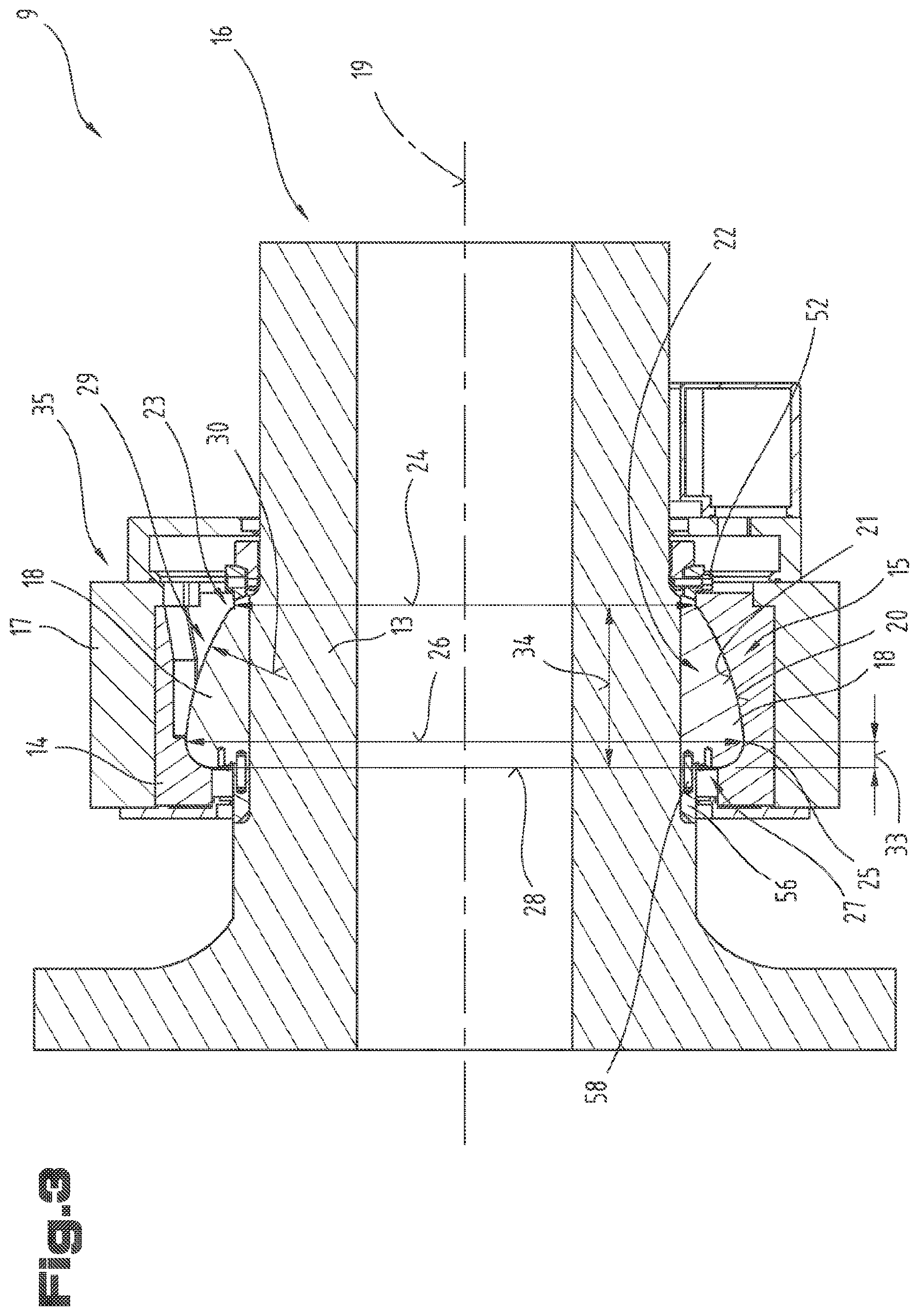 Patent US12098709 Figure 3 – Method for assembling a rotor bearing of a wind turbine