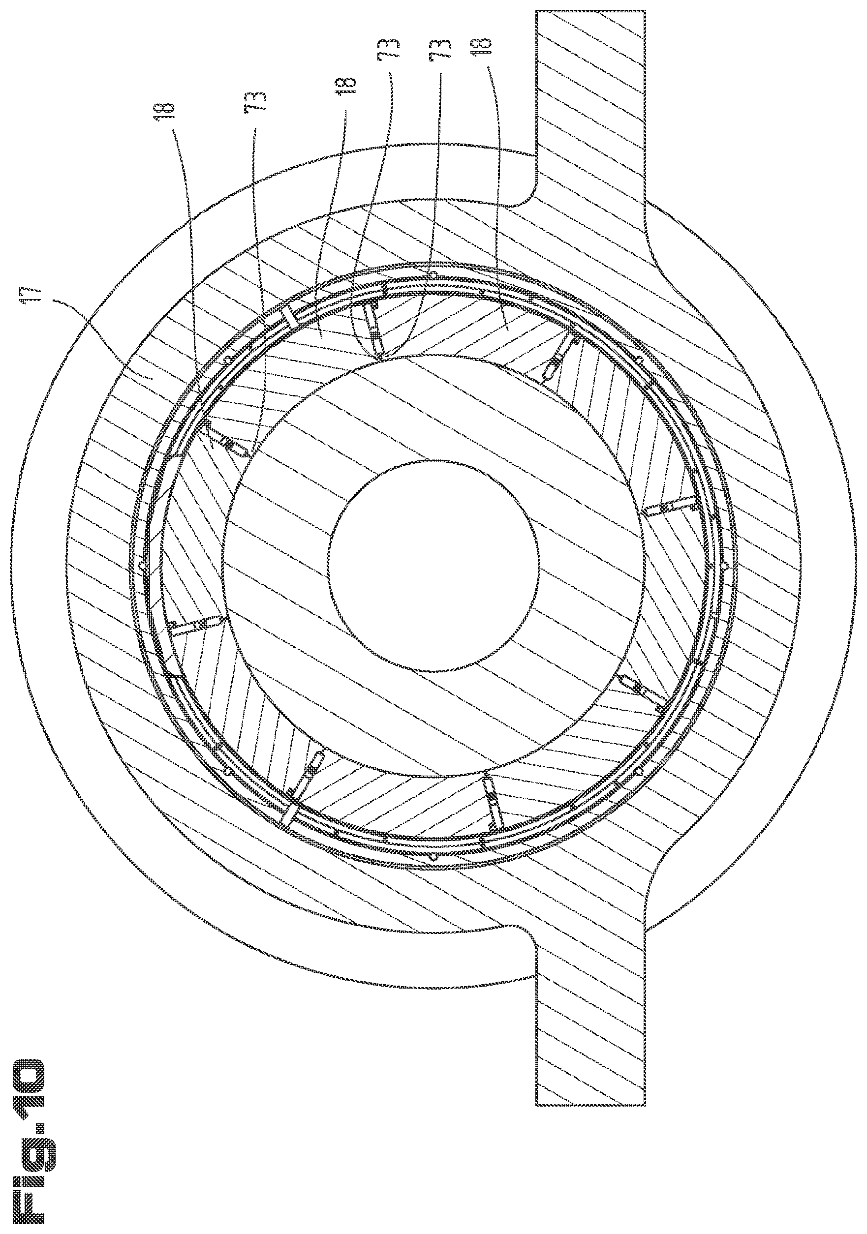 Patent US12098709 Figure 10 – Method for assembling a rotor bearing of a wind turbine