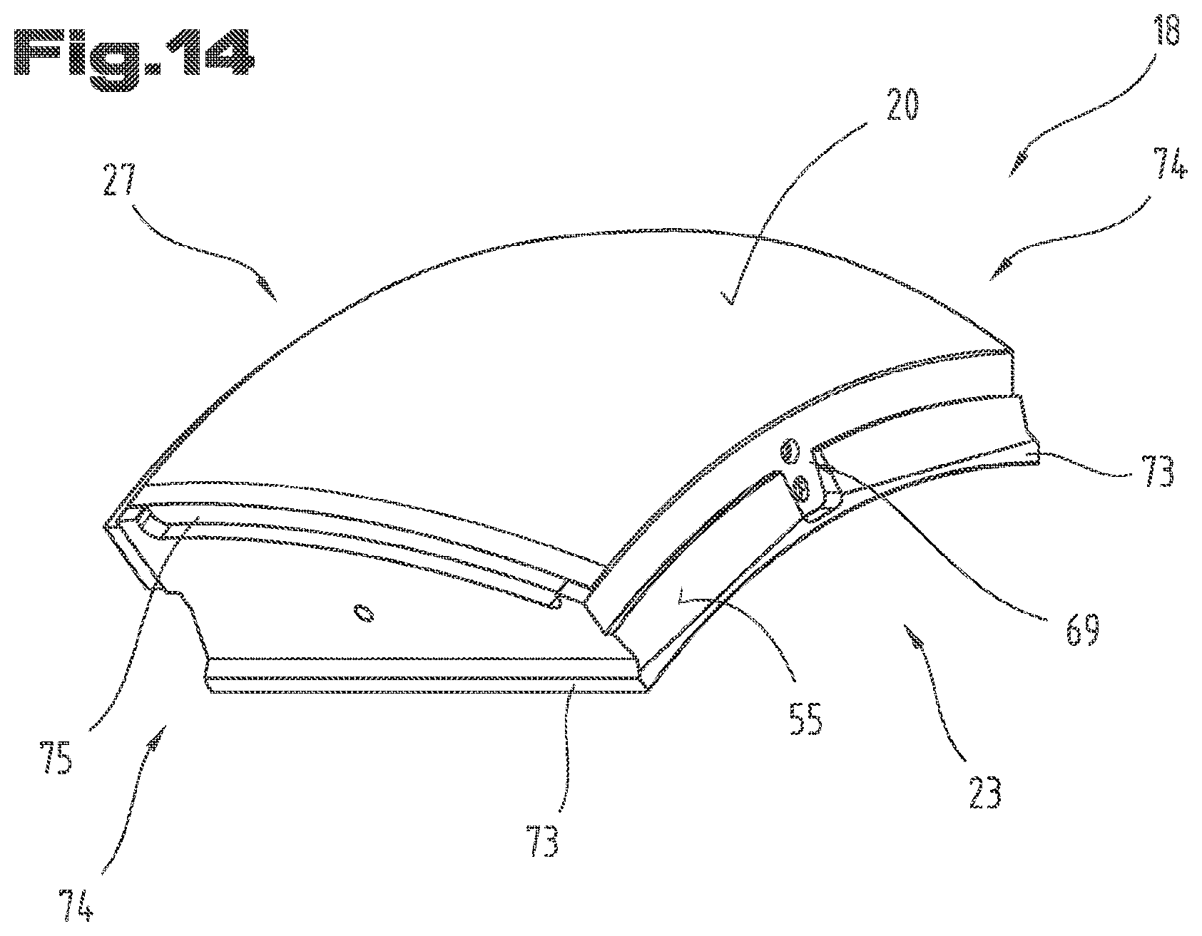 Patent US12098709 Figure 13 – Method for assembling a rotor bearing of a wind turbine
