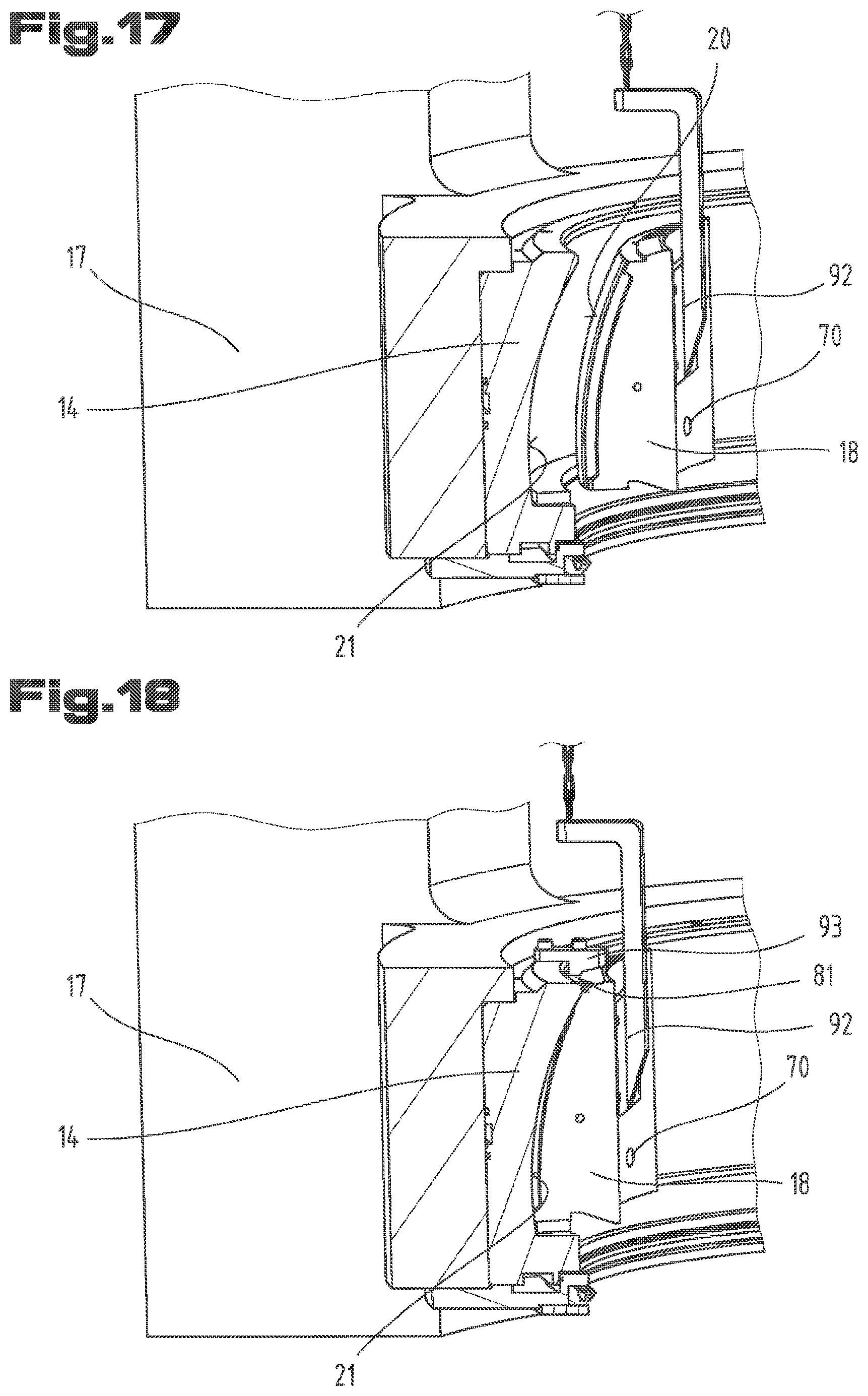 Patent US12098709 Figure 16 – Method for assembling a rotor bearing of a wind turbine